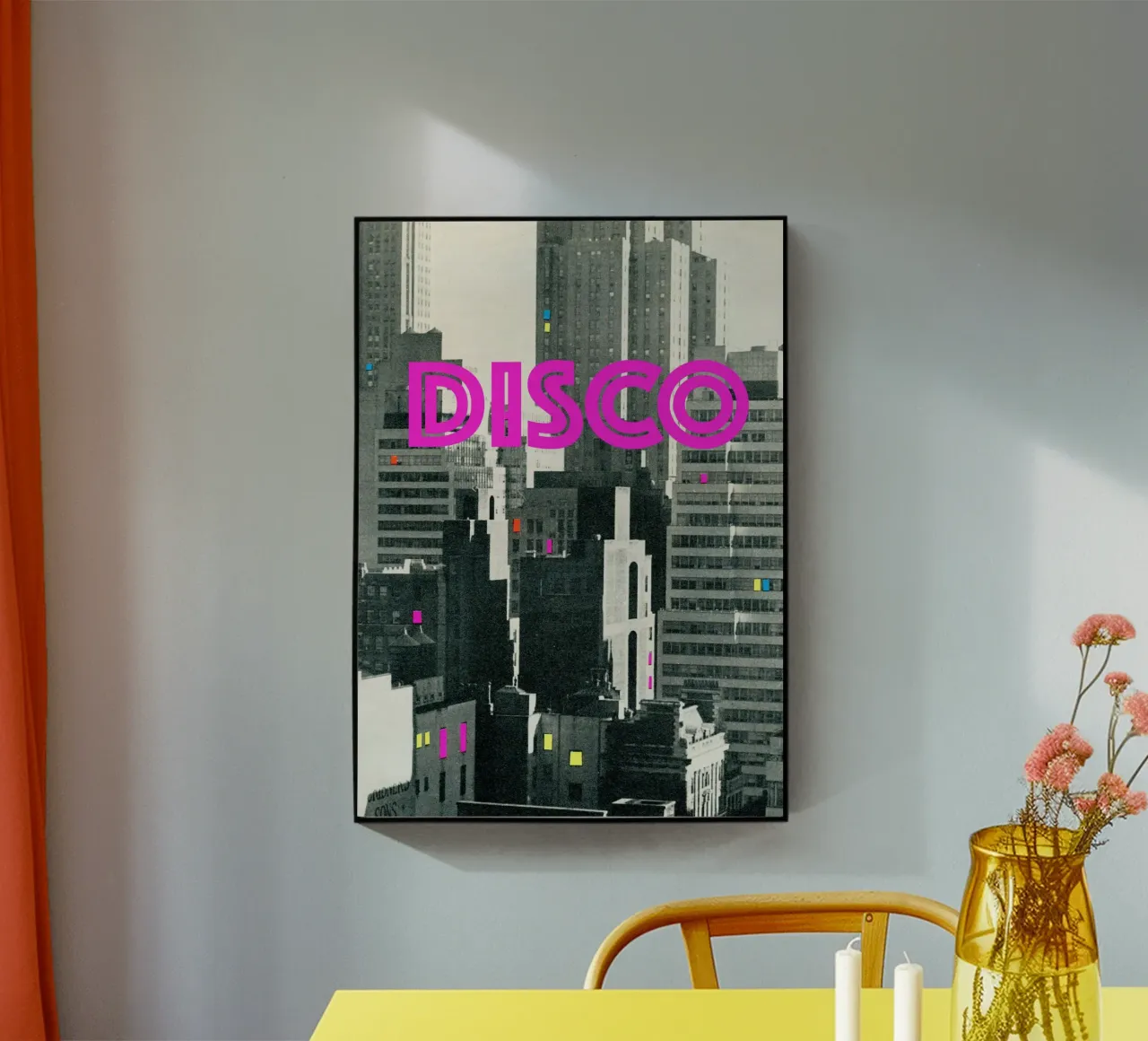 Discoteche a New York plexiglass da Cassia Beck Collage