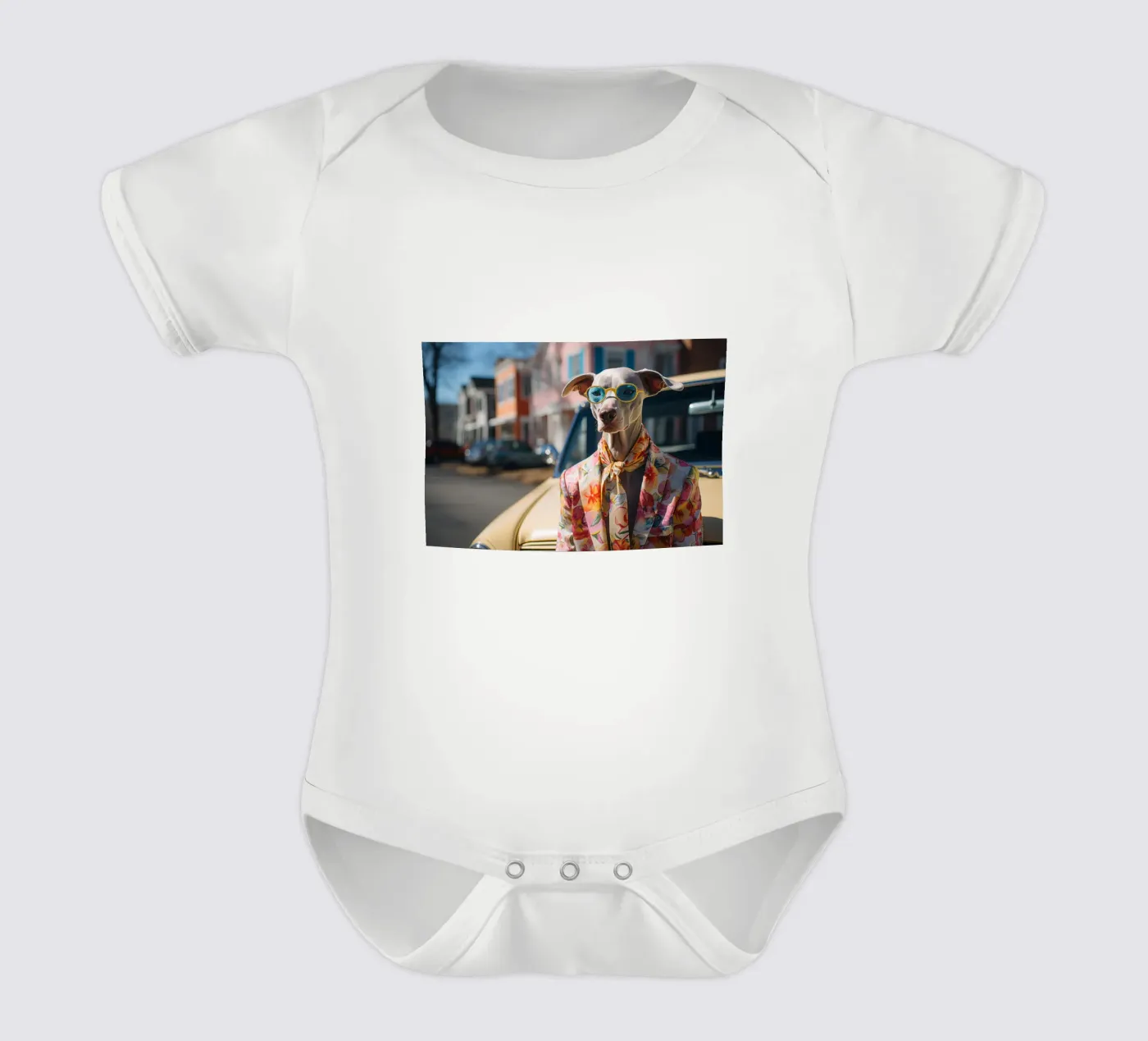 Marcel body bébé de Affiches Chien Originales – Dogland