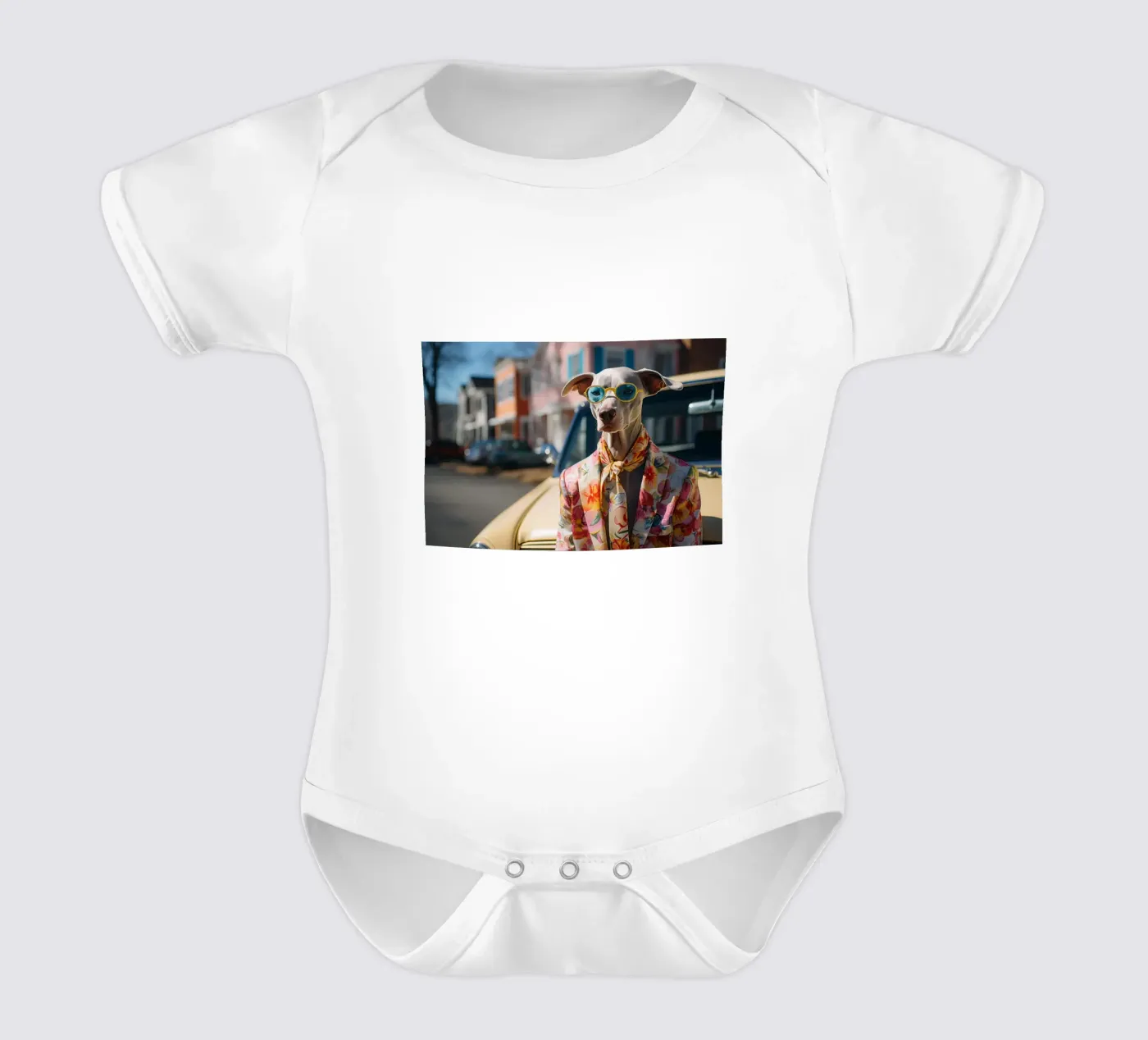 Marcel body bébé de Affiches Chien Originales – Dogland