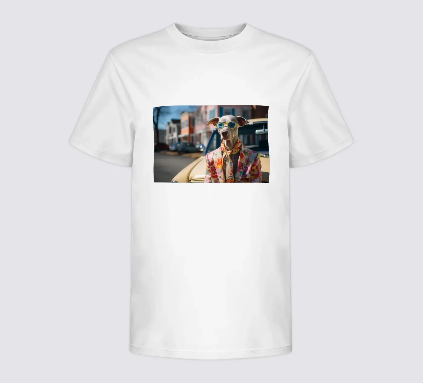 Marcel kinder t-shirt van Affiches Chien Originales – Dogland