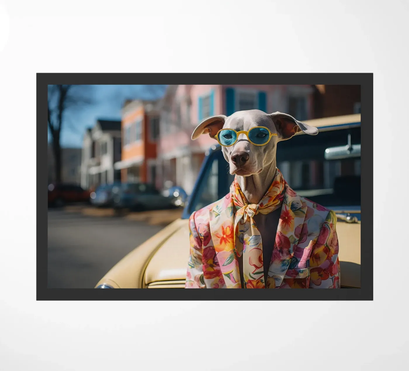 Marcel Fußmatte von Affiches Chien Originales – Dogland