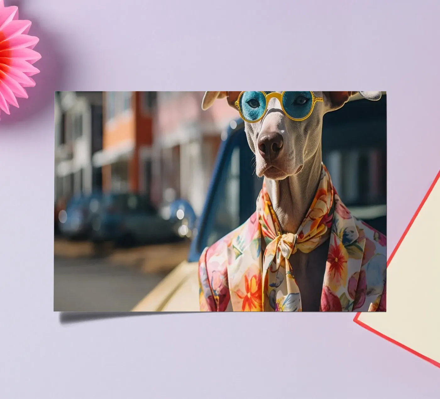 Marcel stickervel van Affiches Chien Originales – Dogland