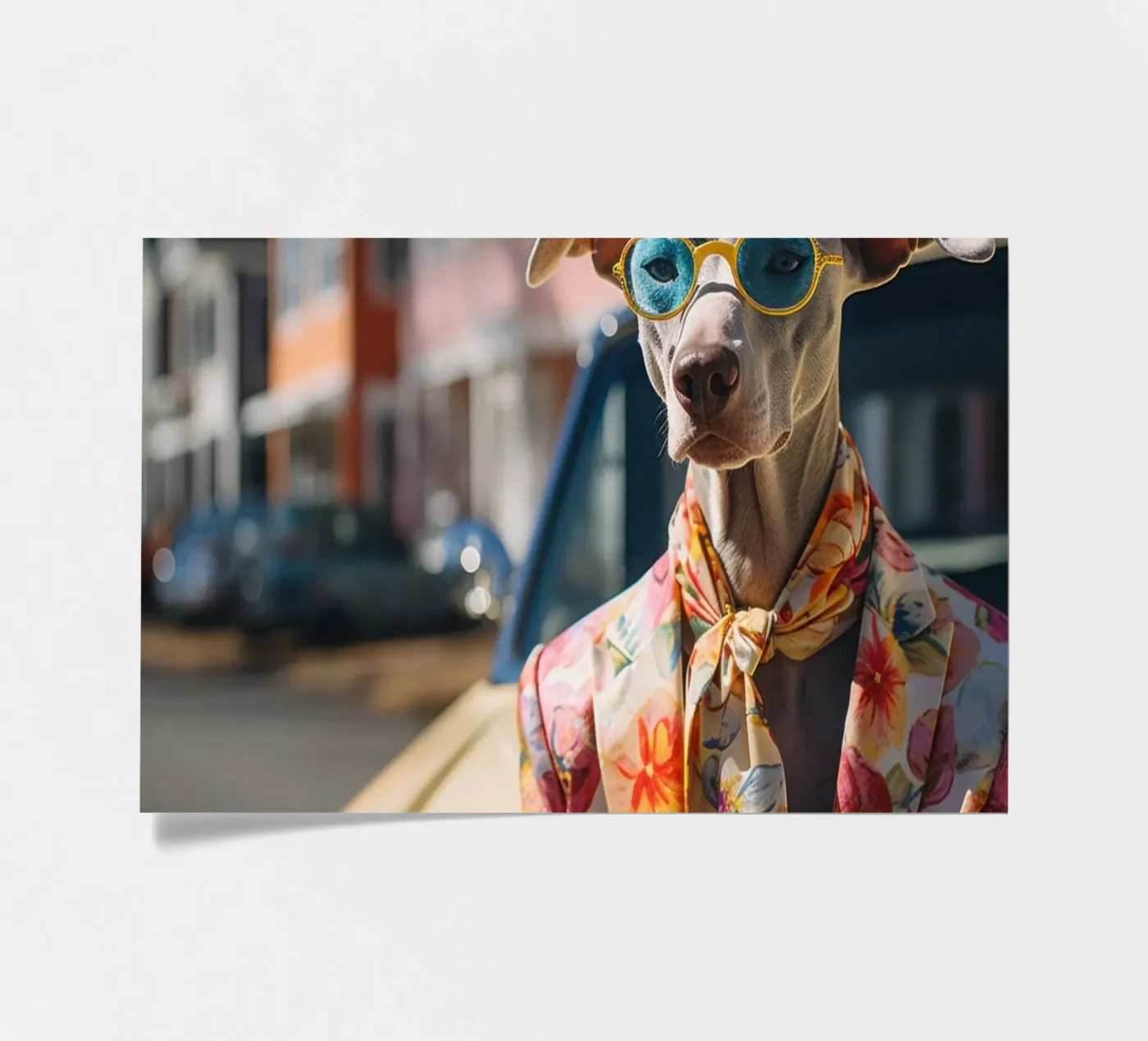 Marcel stickervel van Affiches Chien Originales – Dogland