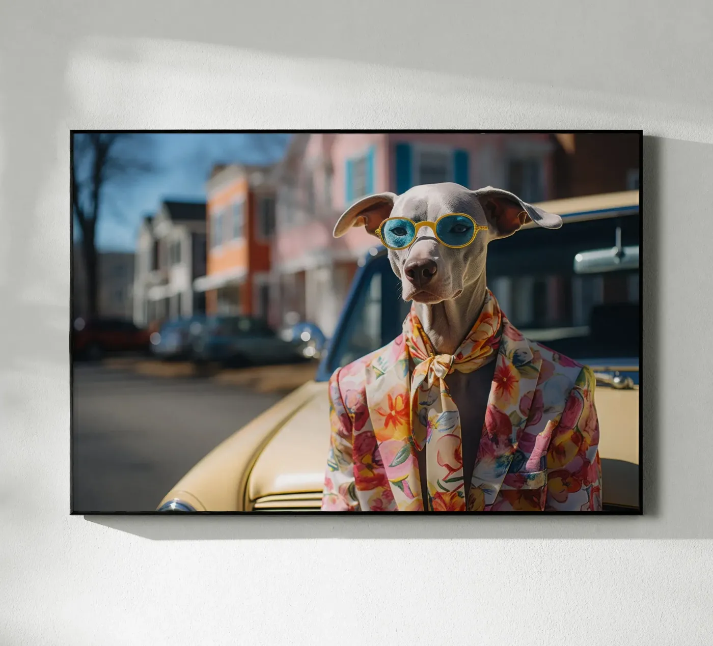 Marcel Acryl-Glas von Affiches Chien Originales – Dogland