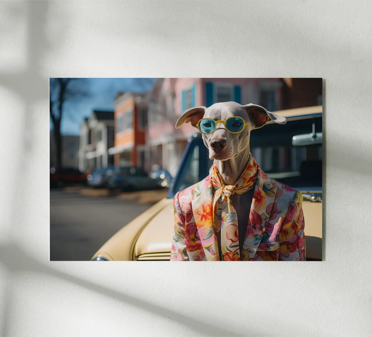 Marcel Acryl-Glas von Affiches Chien Originales – Dogland