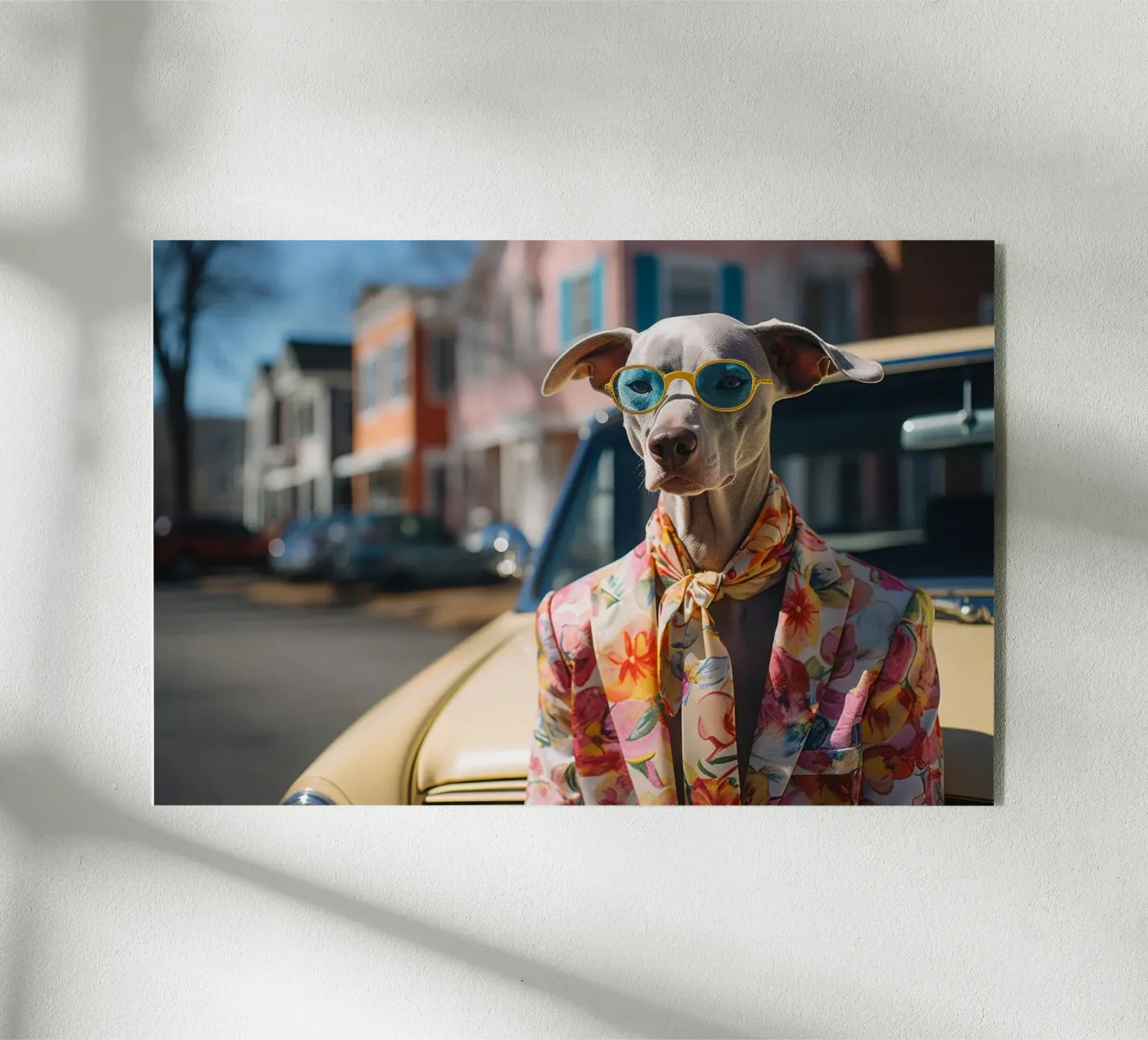 Marcel plexiglas de Affiches Chien Originales – Dogland