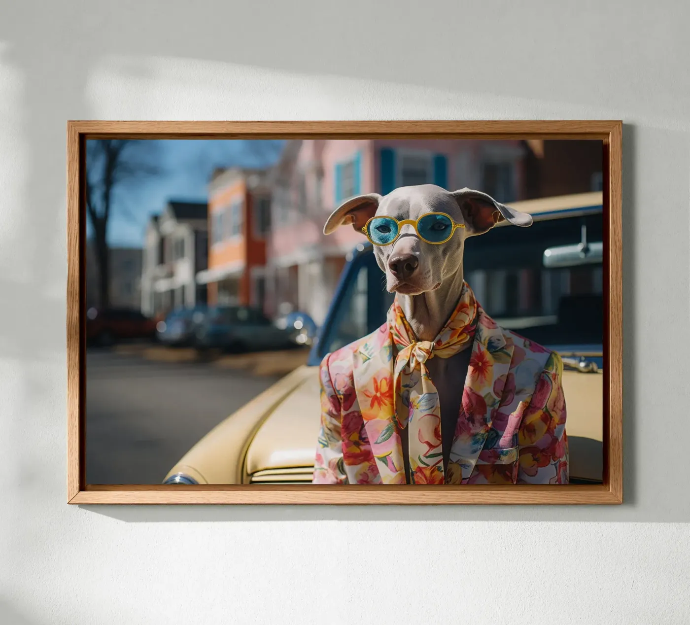 Marcel alluminio dibond da Affiches Chien Originales – Dogland