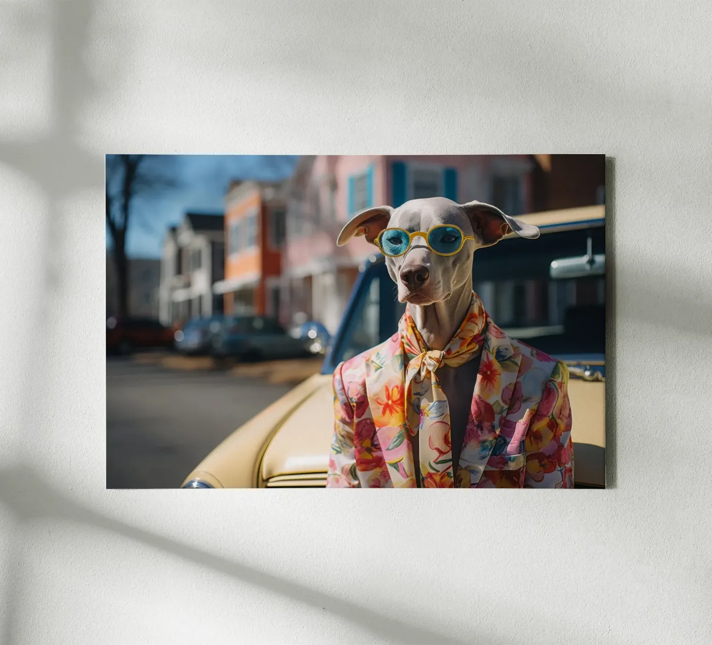 Marcel canvas van Affiches Chien Originales – Dogland
