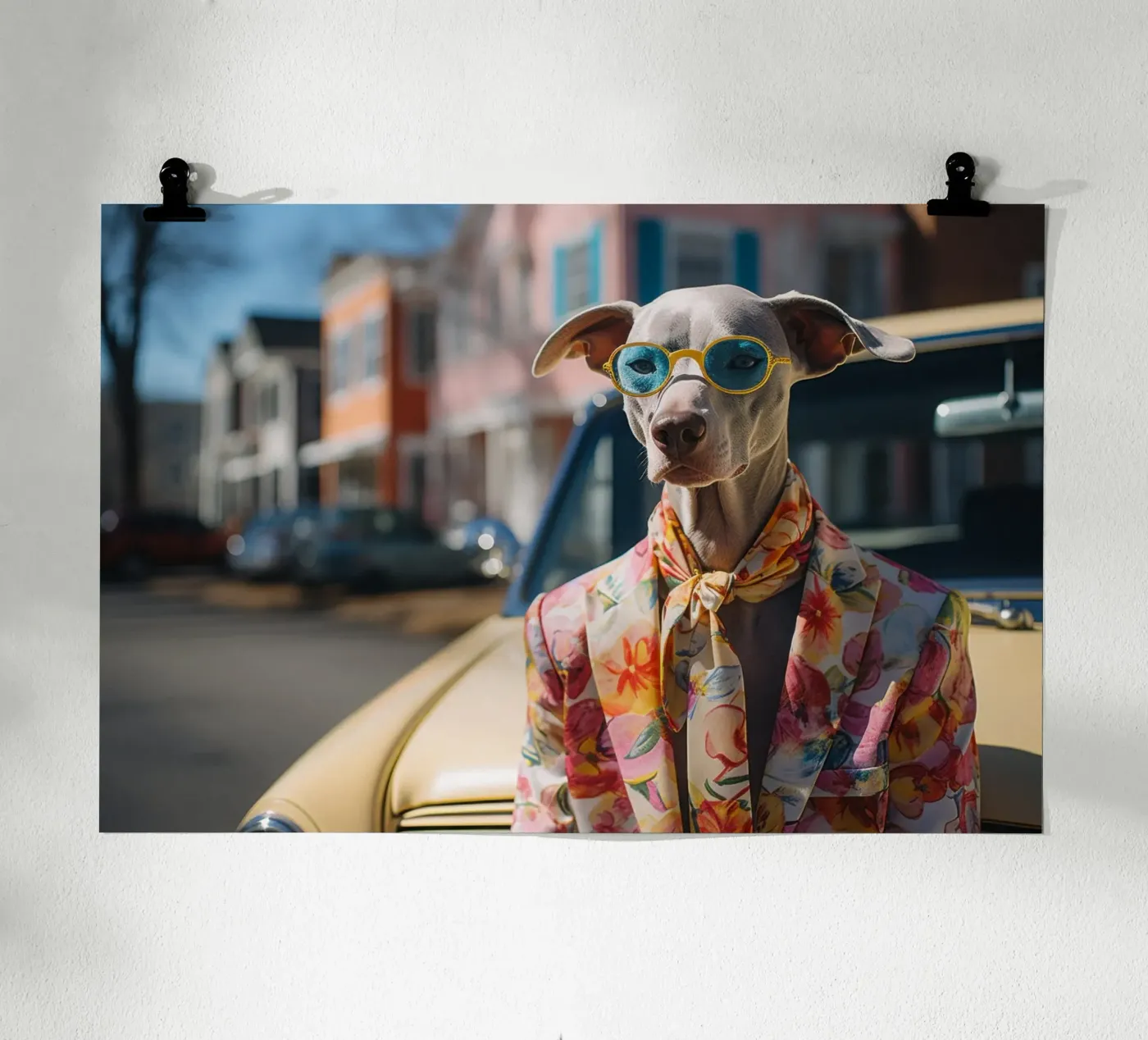 Marcel poster by Affiches Chien Originales – Dogland