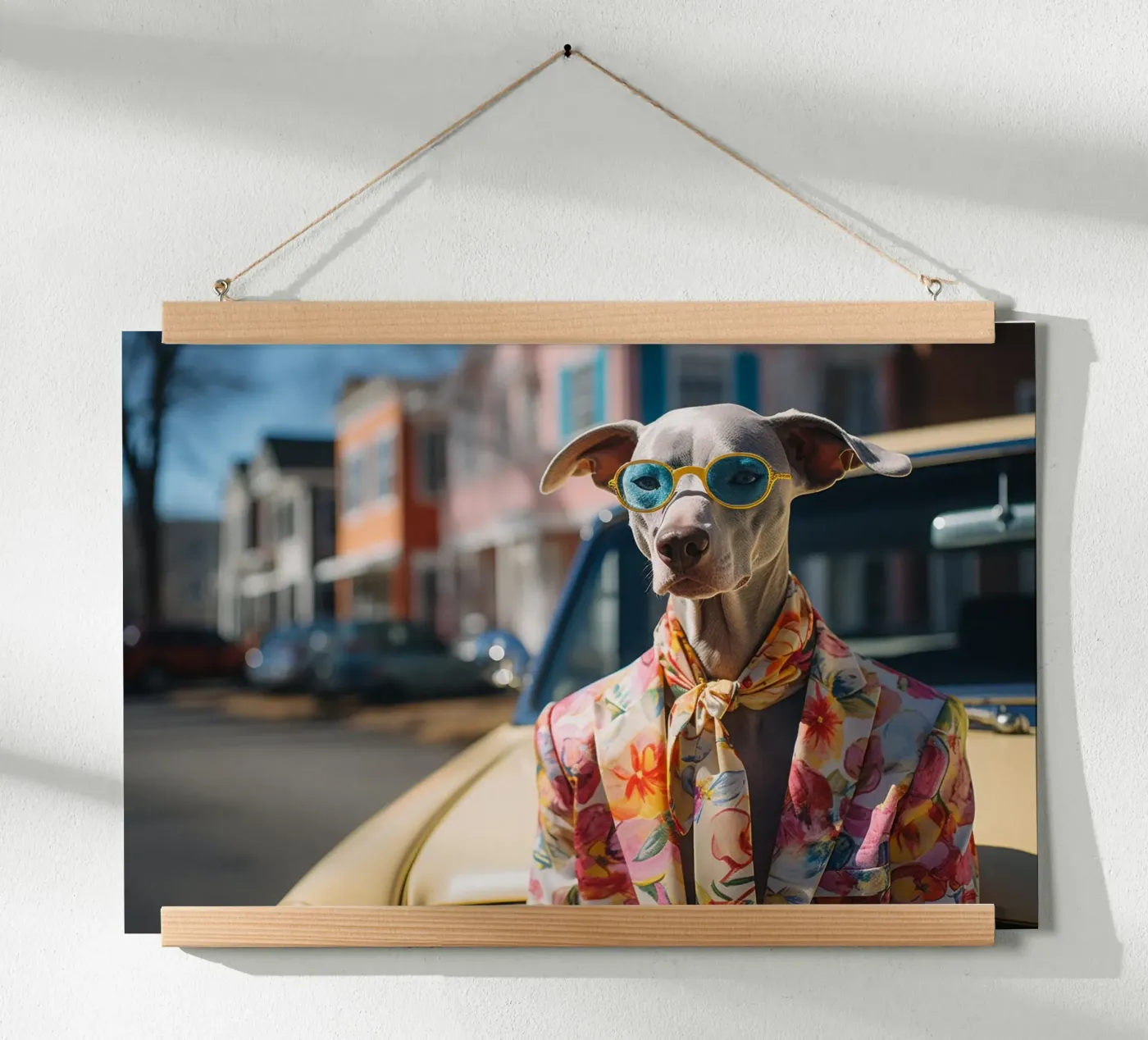 Marcel poster by Affiches Chien Originales – Dogland