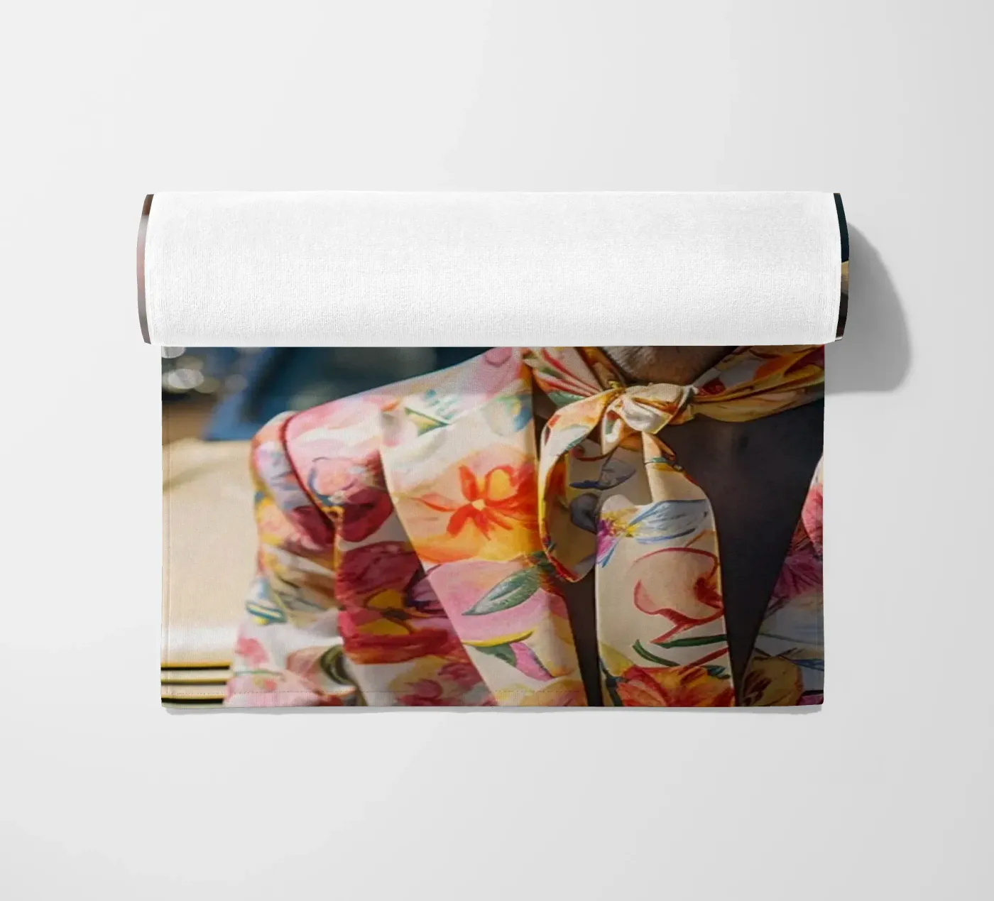 Marcel strandhanddoek van Affiches Chien Originales – Dogland