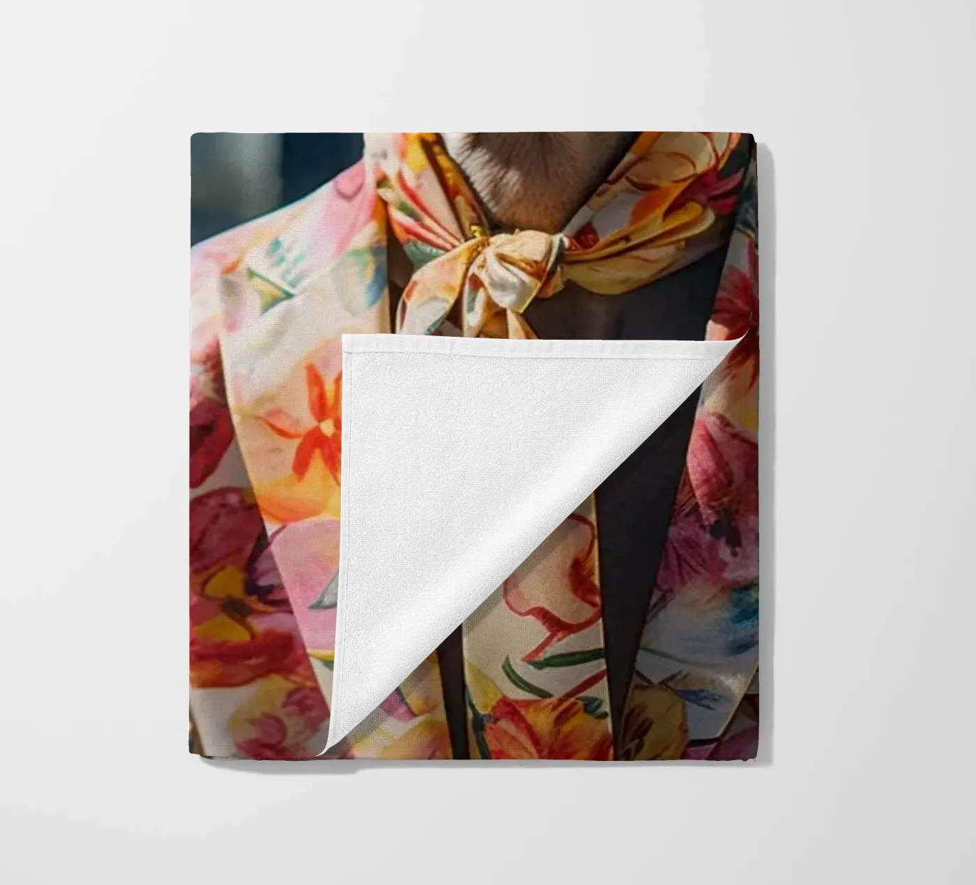 Marcel strandhanddoek van Affiches Chien Originales – Dogland