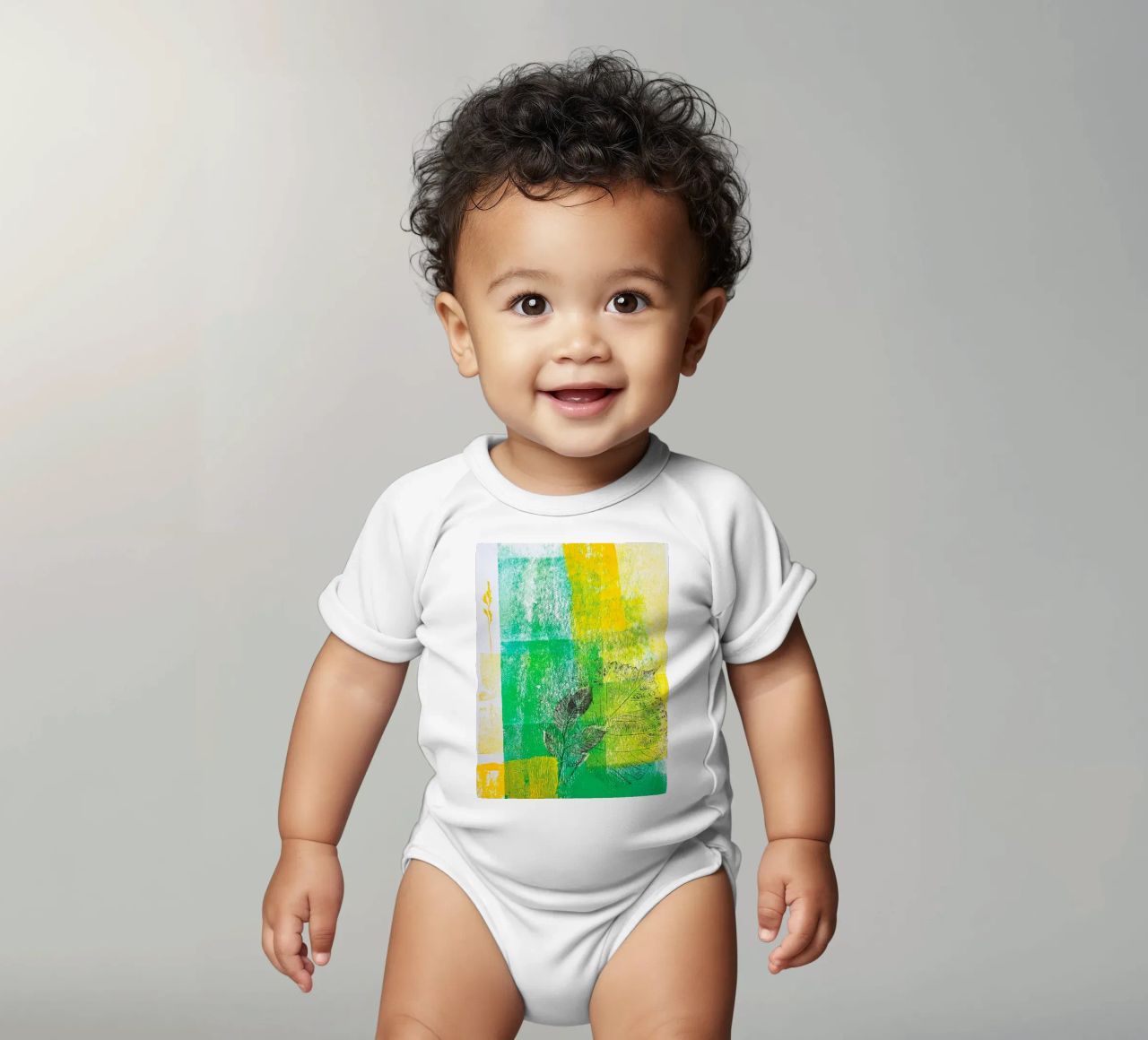 Spring time body neonato maniche corte da MissVeroonica