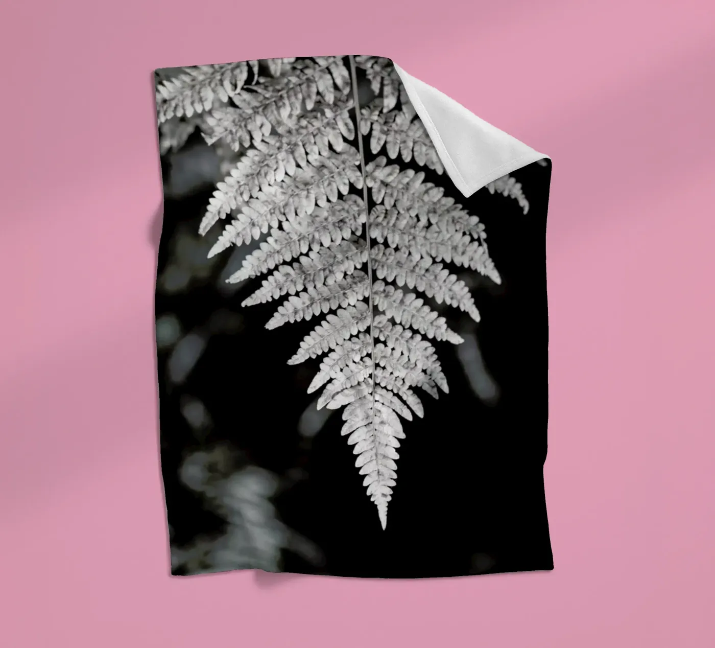 Fern fleece blanket by Studio Nahili