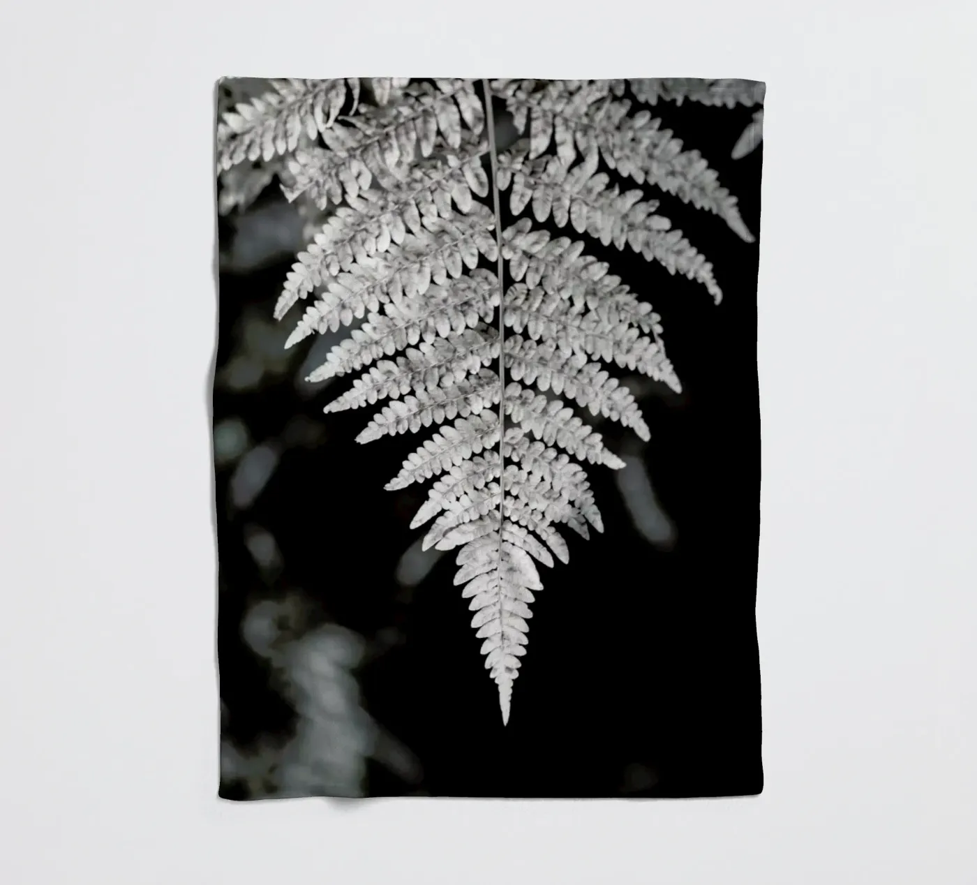 Fern fleece blanket by Studio Nahili