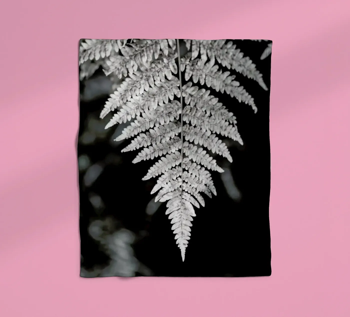 Fern fleece blanket by Studio Nahili