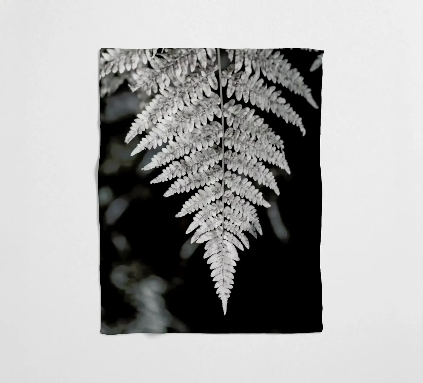 Fern fleece blanket by Studio Nahili