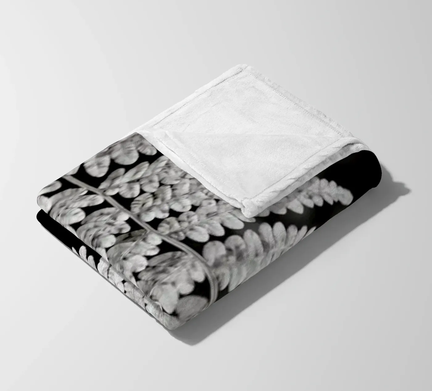 Fern fleece blanket by Studio Nahili