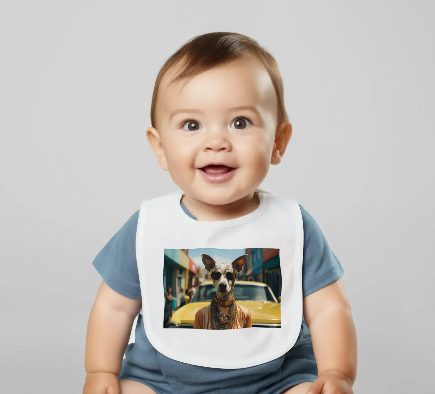 Luna Babylätzchen von Affiches Chien Originales – Dogland