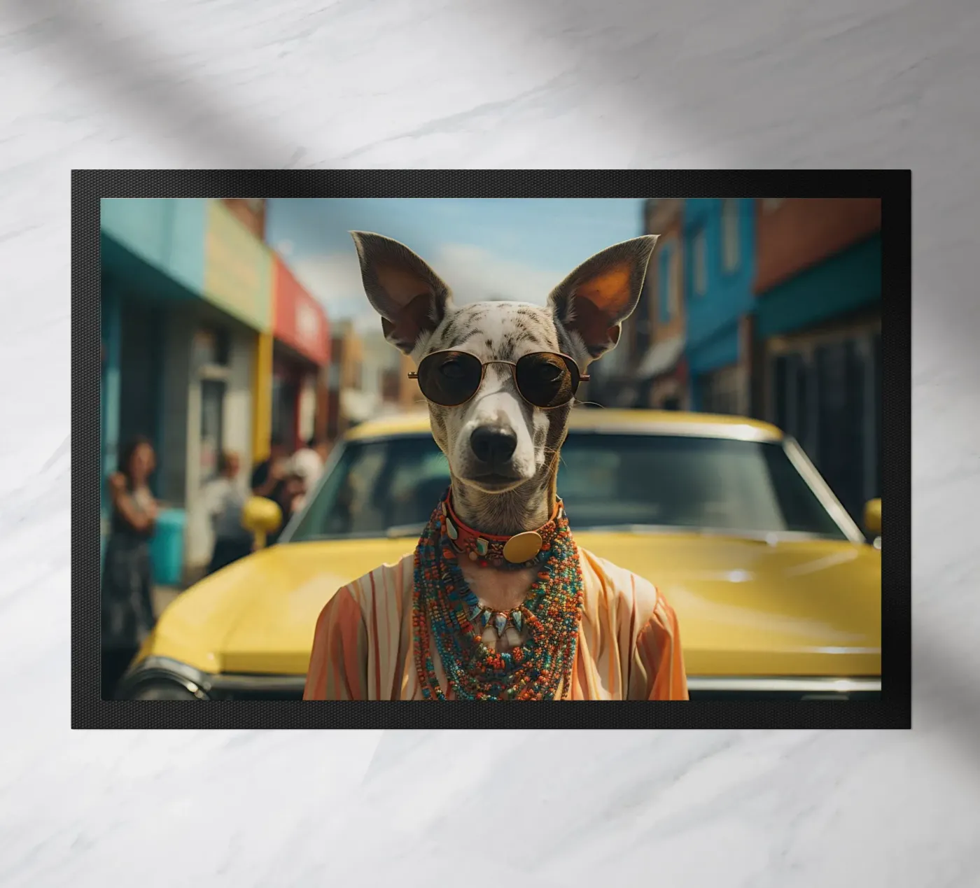 Luna doormat by Affiches Chien Originales – Dogland