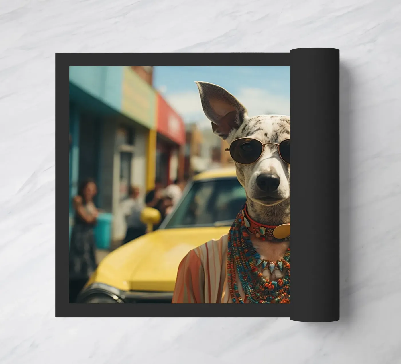 Luna doormat by Affiches Chien Originales – Dogland