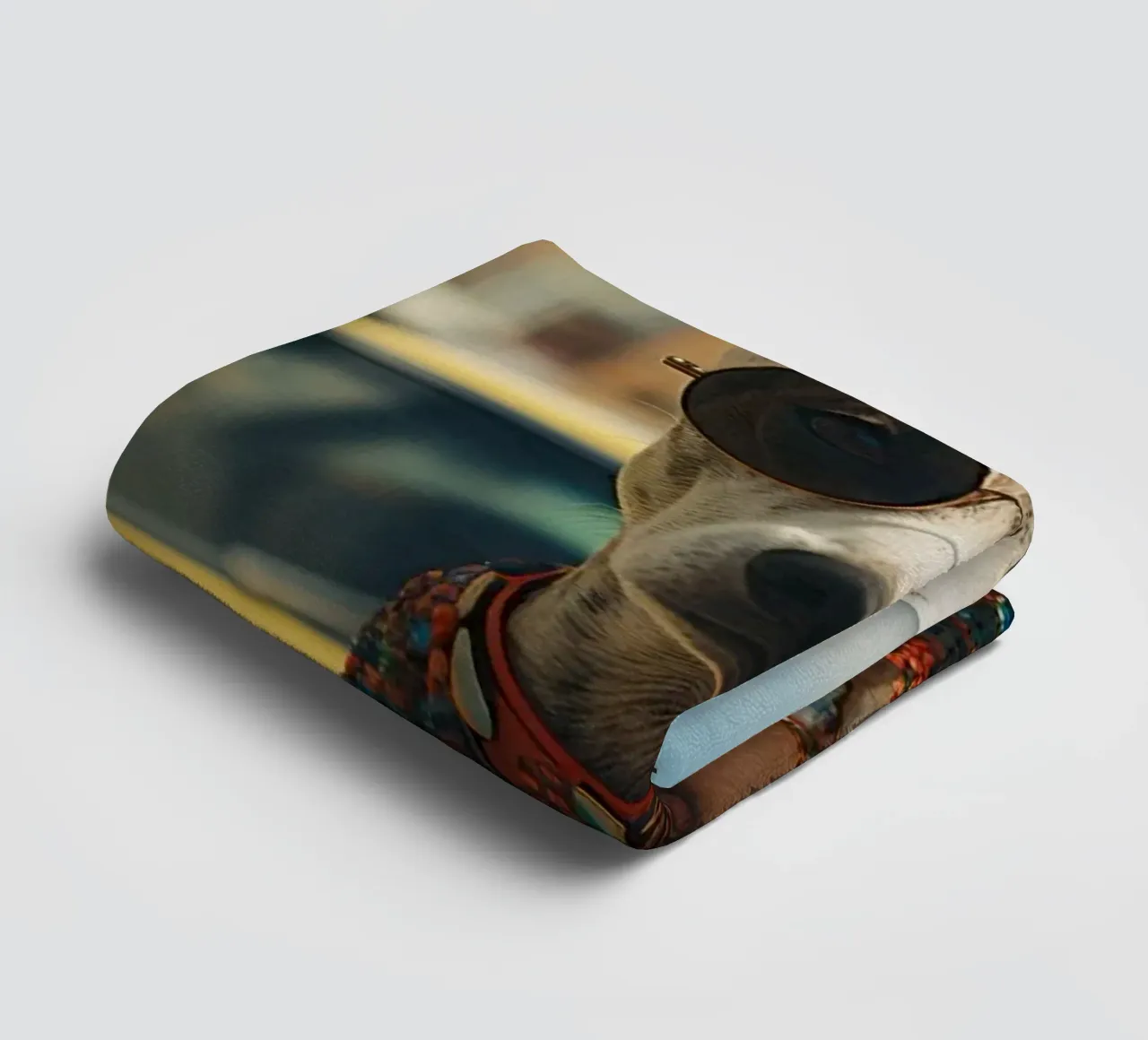 Luna asciugamano da bagno da Affiches Chien Originales – Dogland