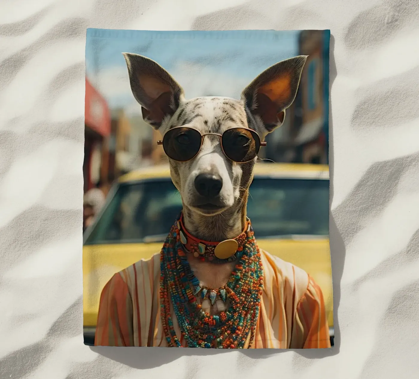 Luna telo mare da Affiches Chien Originales – Dogland