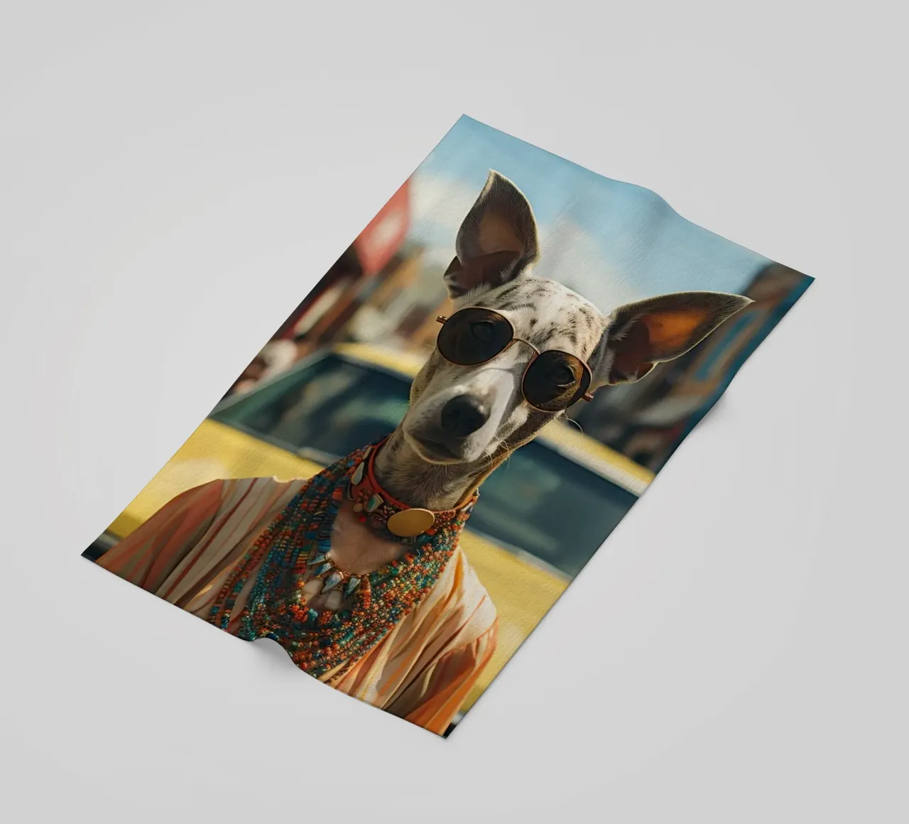 Luna telo mare da Affiches Chien Originales – Dogland