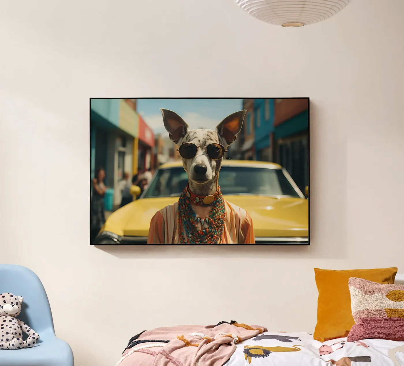 Luna plexiglas de Affiches Chien Originales – Dogland