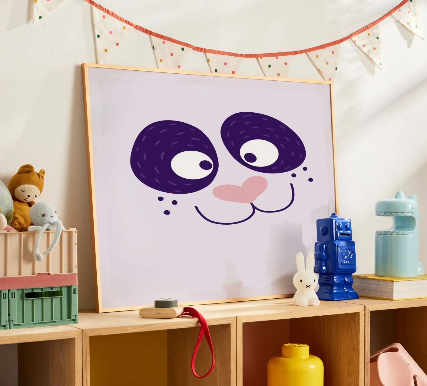 Panda poster van Sandy Thissen