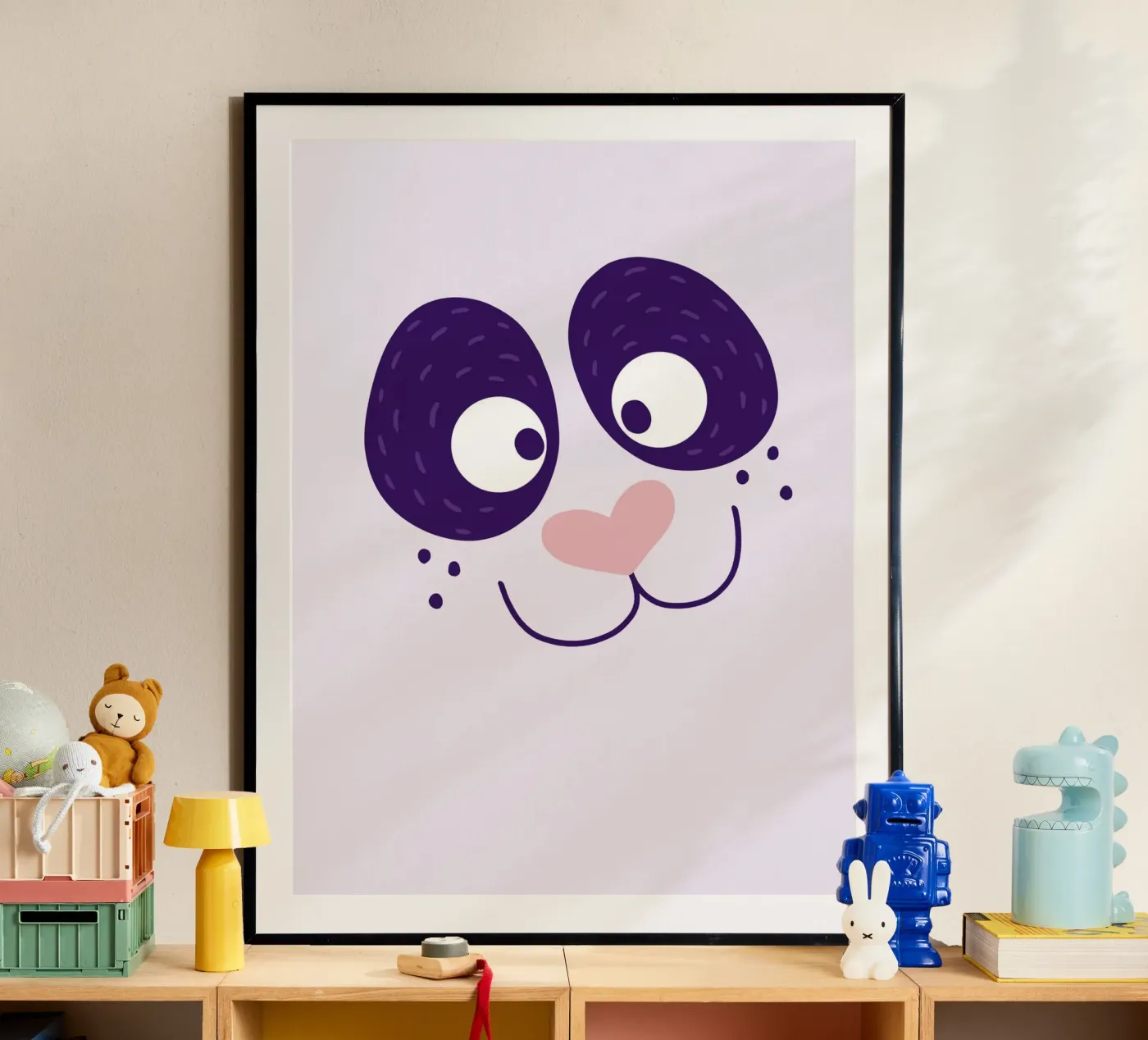 Panda poster van Sandy Thissen