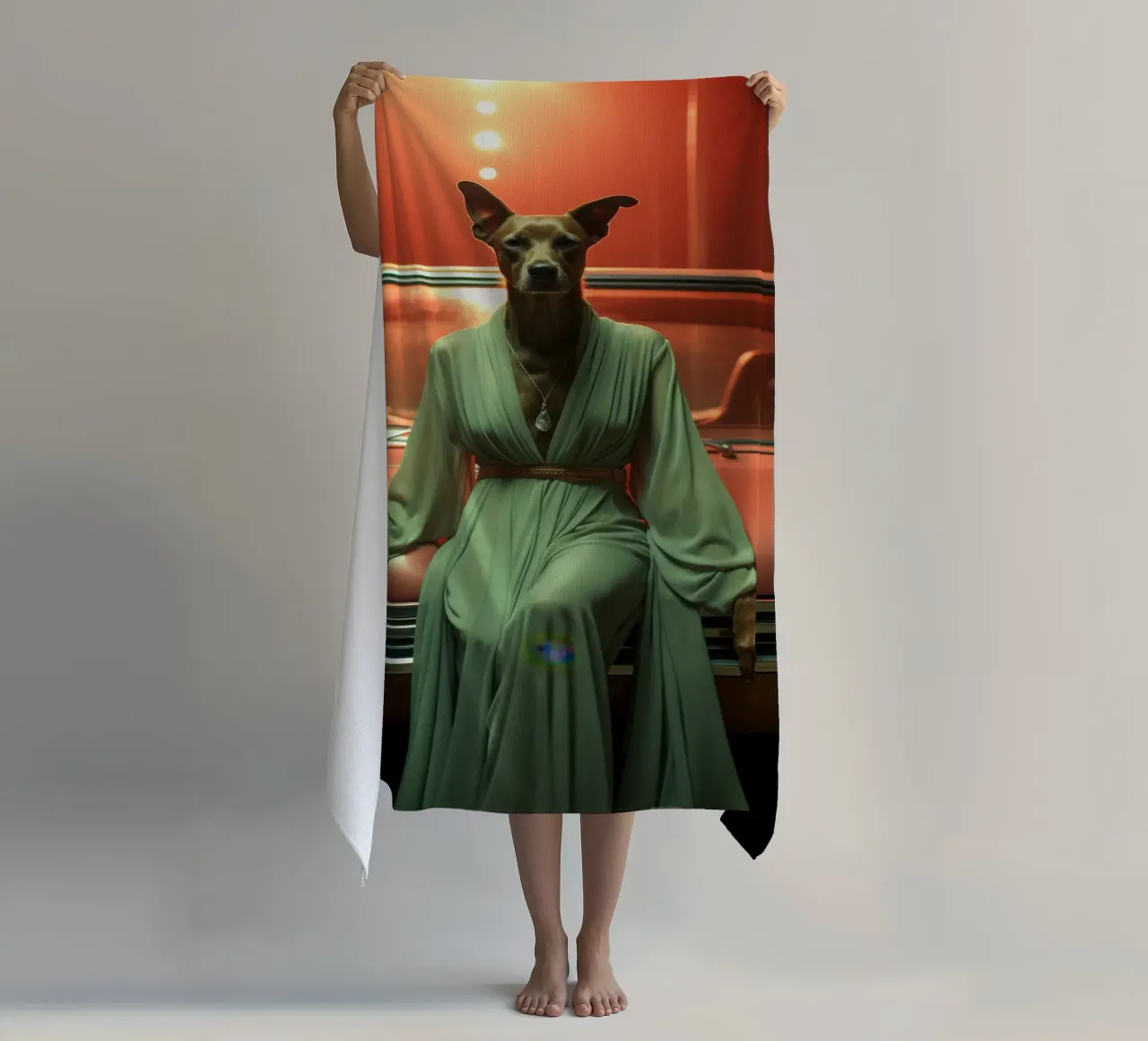 Gloria telo mare da Affiches Chien Originales – Dogland