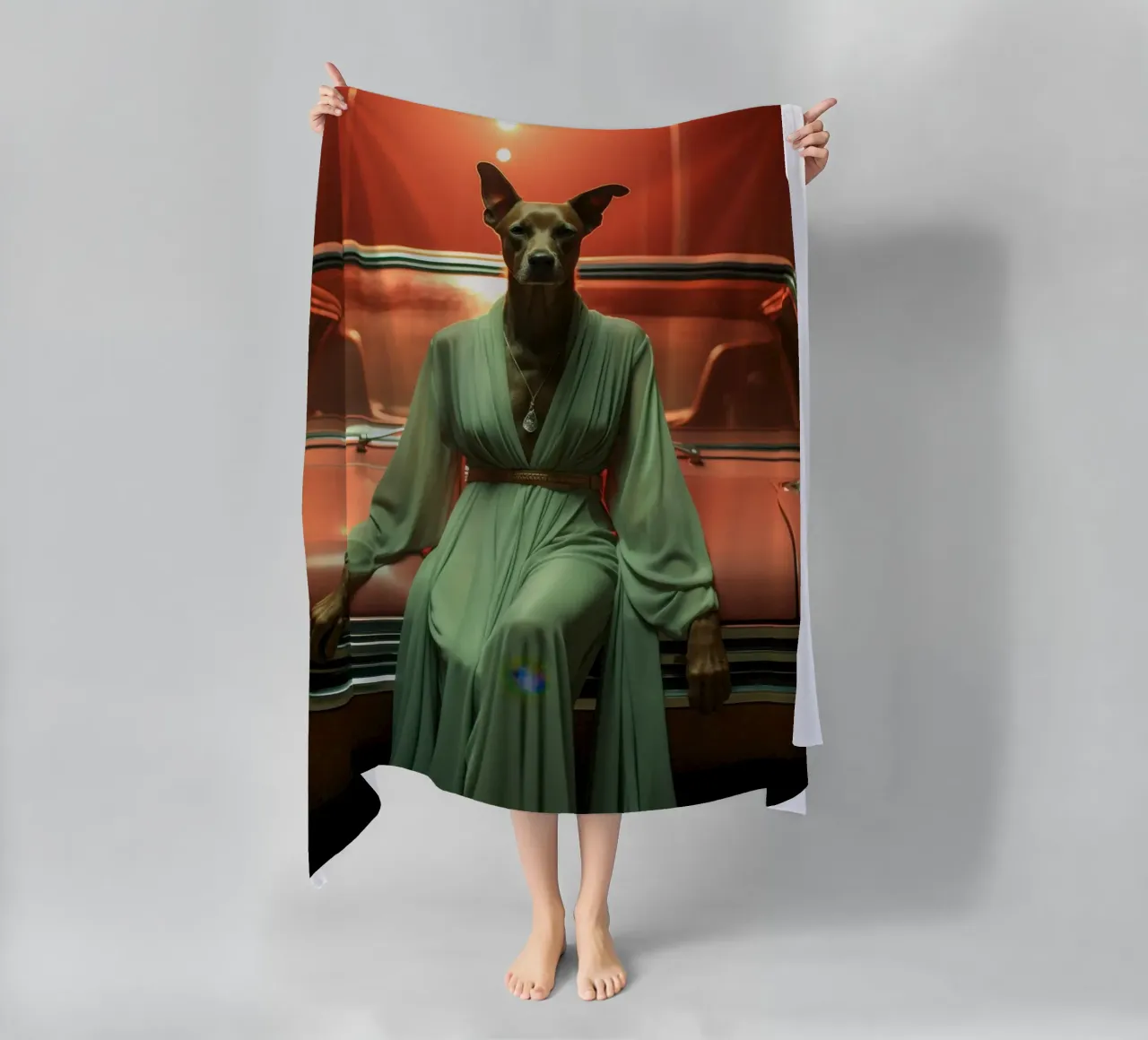 Gloria telo mare da Affiches Chien Originales – Dogland