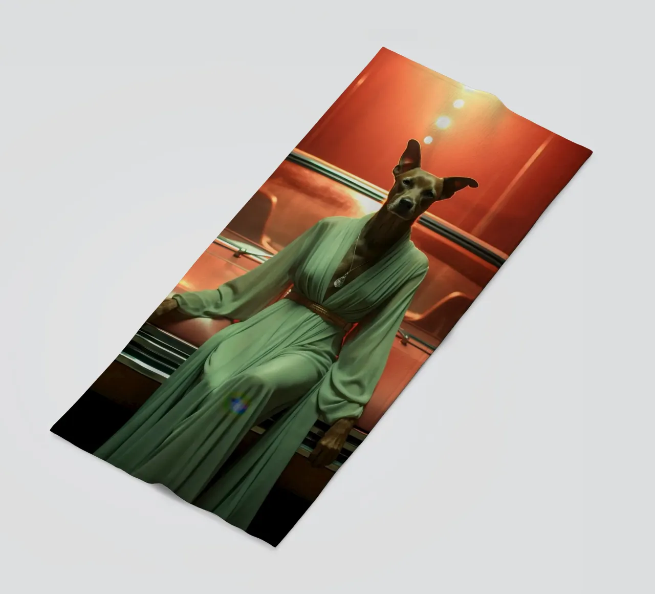 Gloria telo mare da Affiches Chien Originales – Dogland