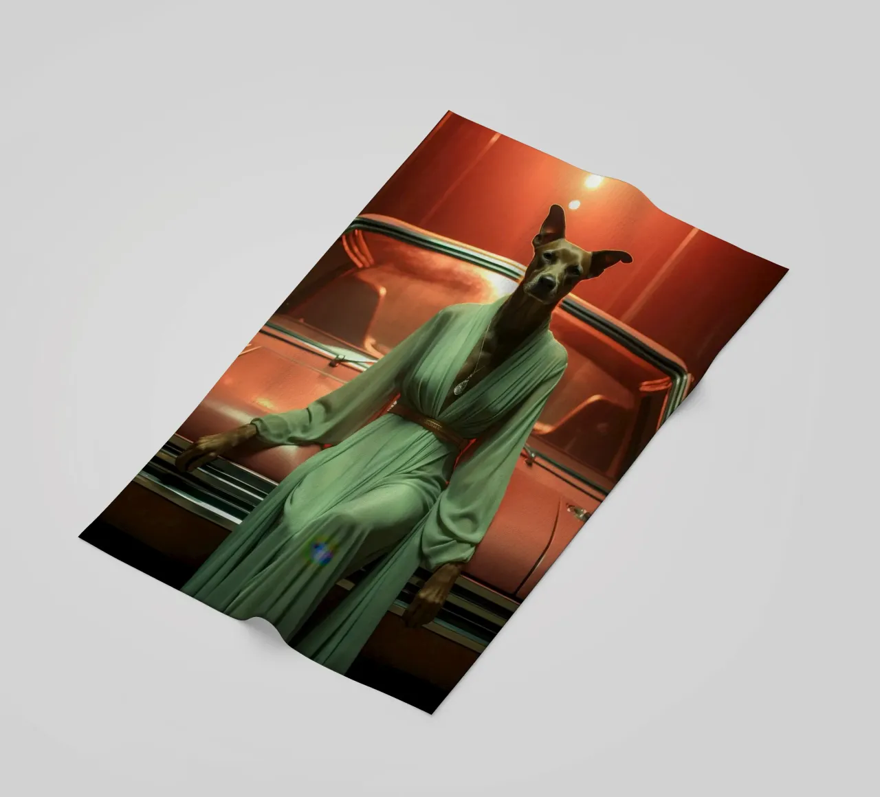 Gloria telo mare da Affiches Chien Originales – Dogland