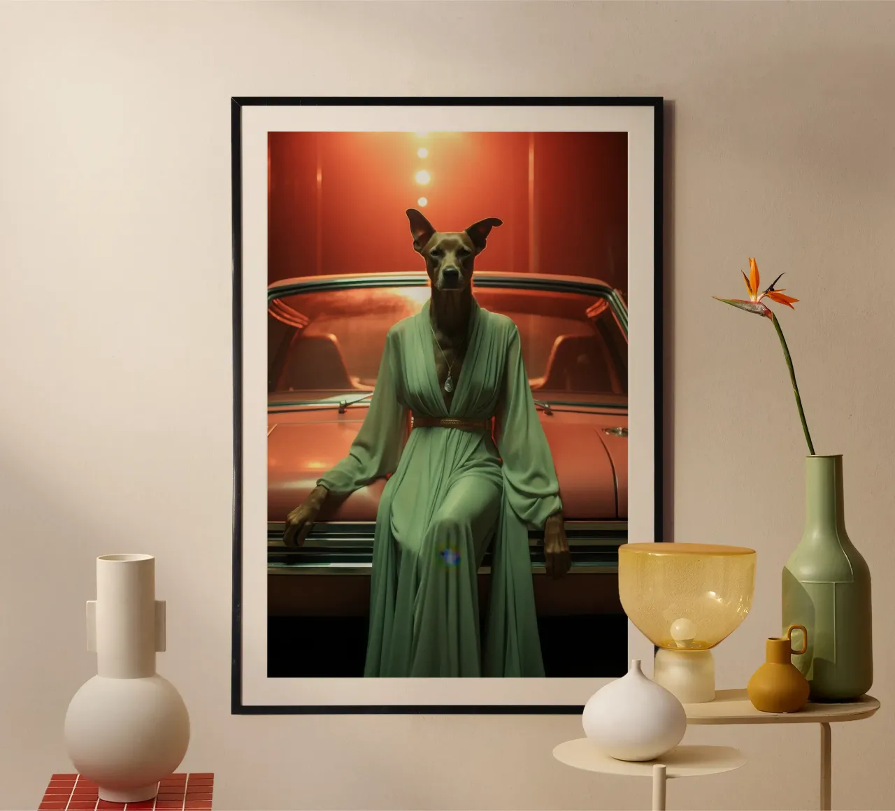 Gloria poster da Affiches Chien Originales – Dogland