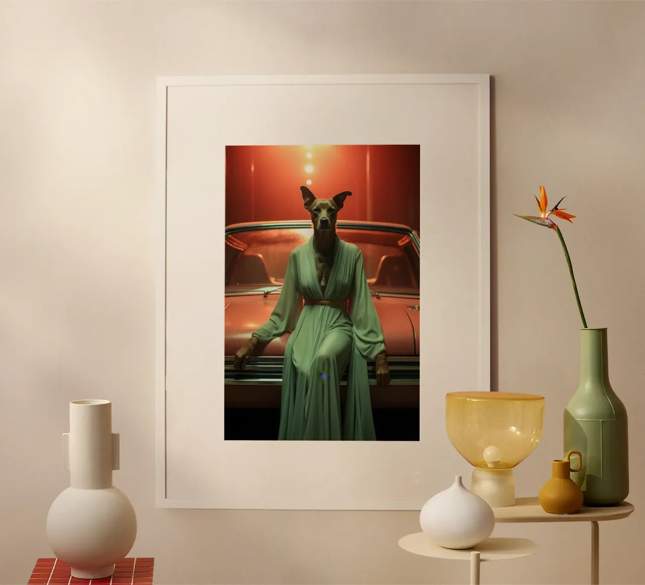 Gloria poster da Affiches Chien Originales – Dogland