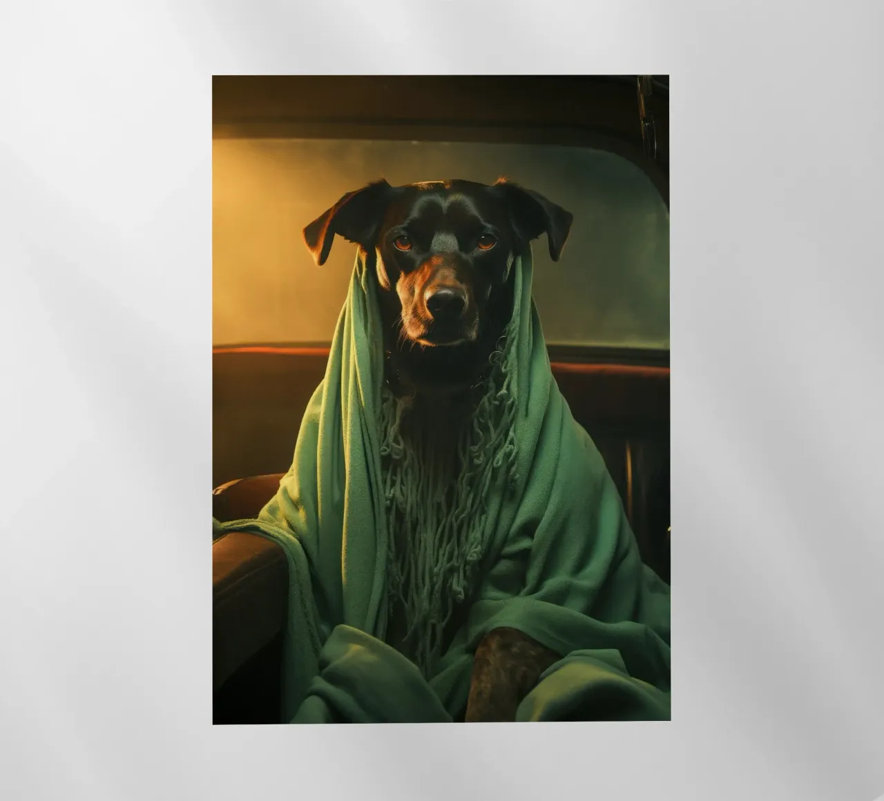 Madame LeSoir pellicola backlit da Affiches Chien Originales – Dogland