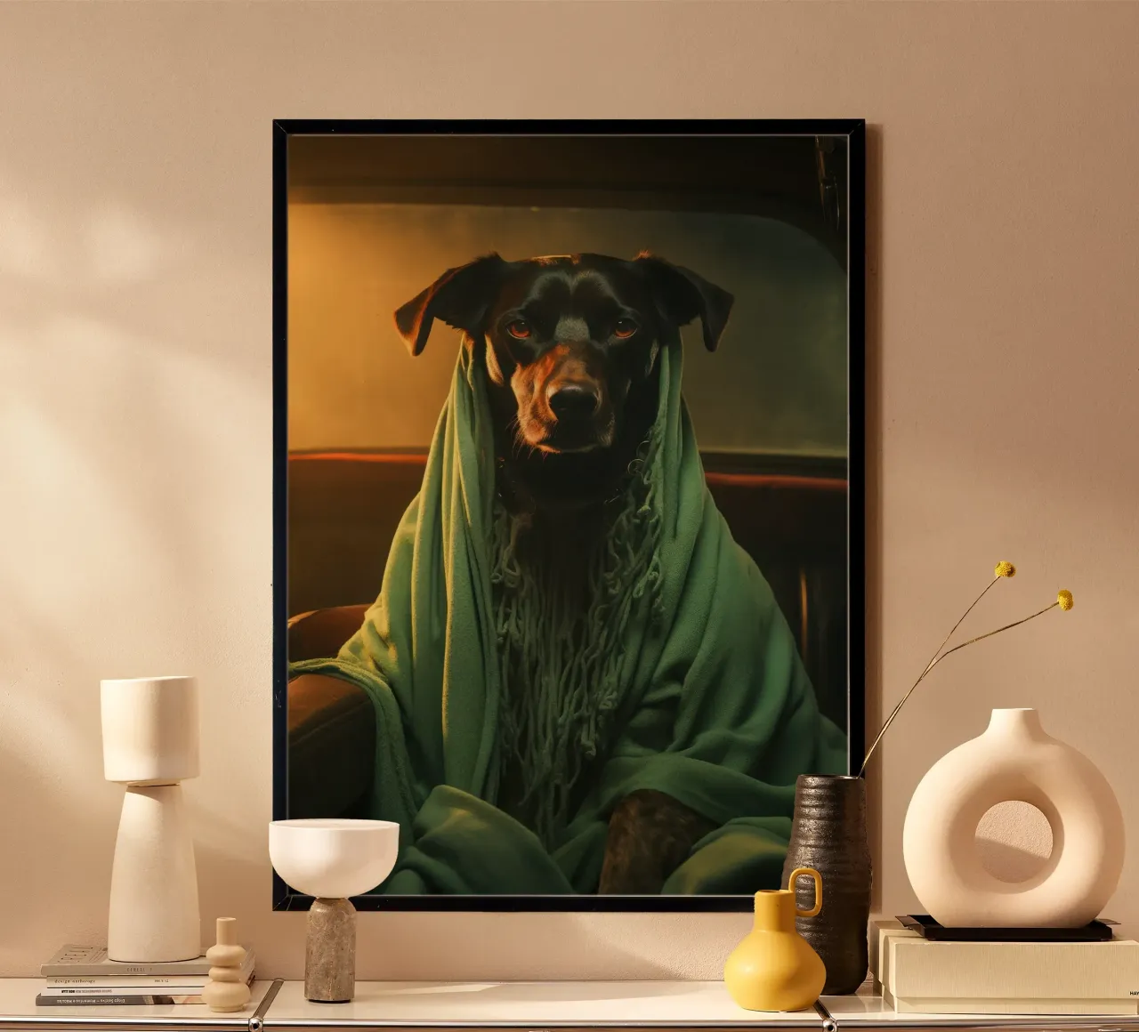 Madame LeSoir carta hahnemühle da Affiches Chien Originales – Dogland
