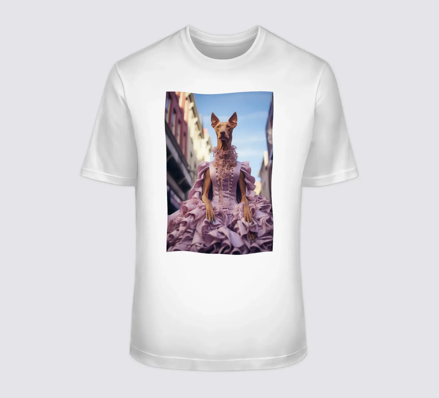 Violette t-shirt da Affiches Chien Originales – Dogland