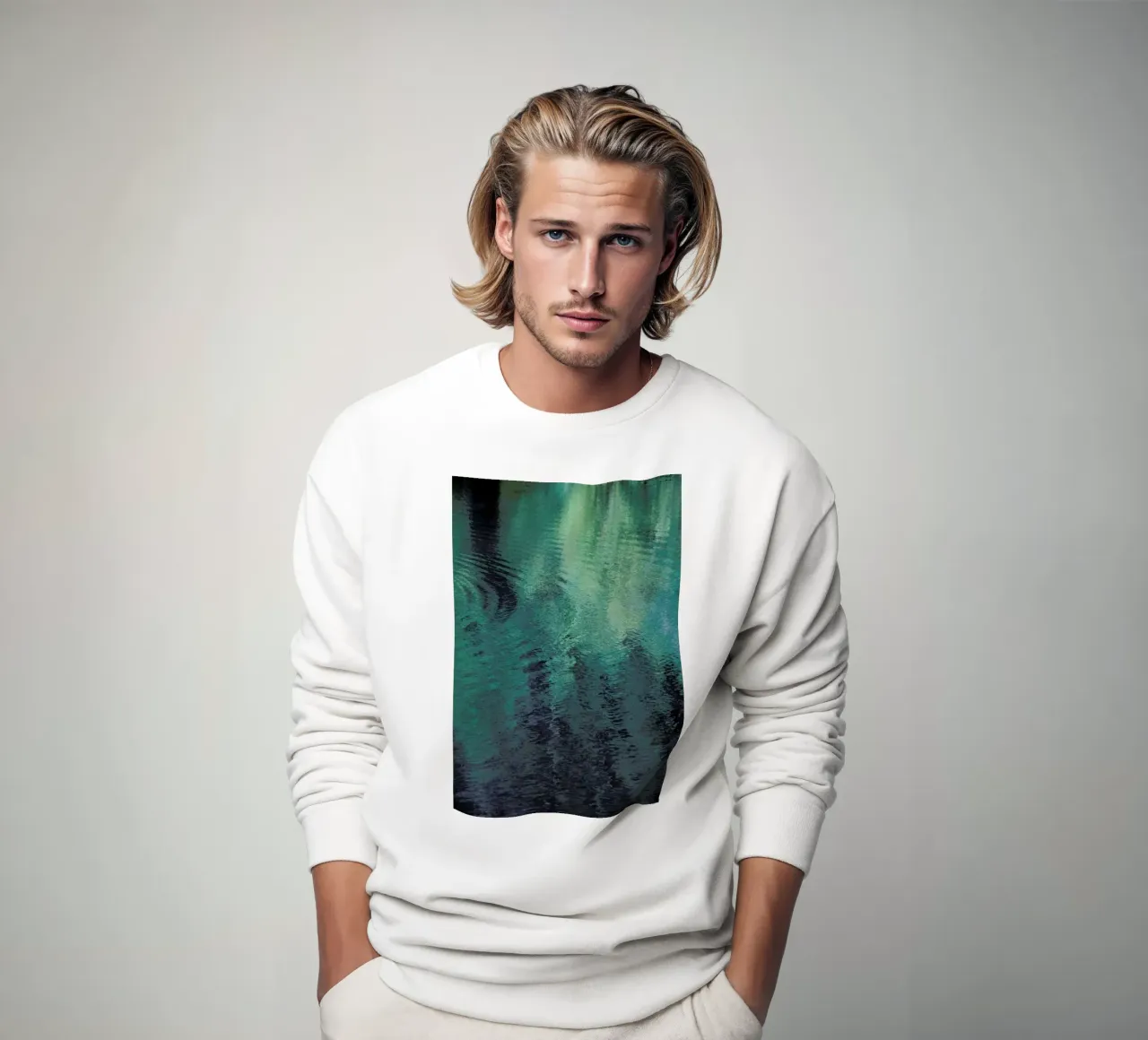 Forest In The Lake Sweatshirt von Studio Nahili