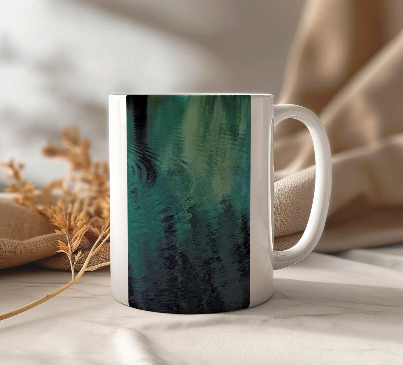 Forest In The Lake tazza in ceramica da Studio Nahili