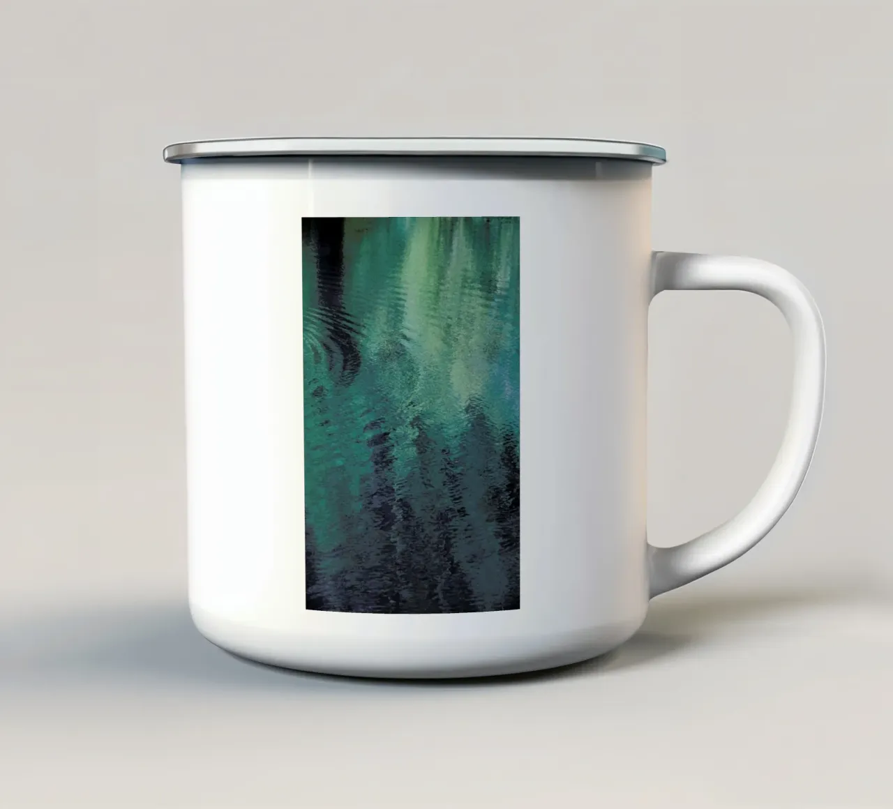 Forest In The Lake taza de esmalte de Studio Nahili