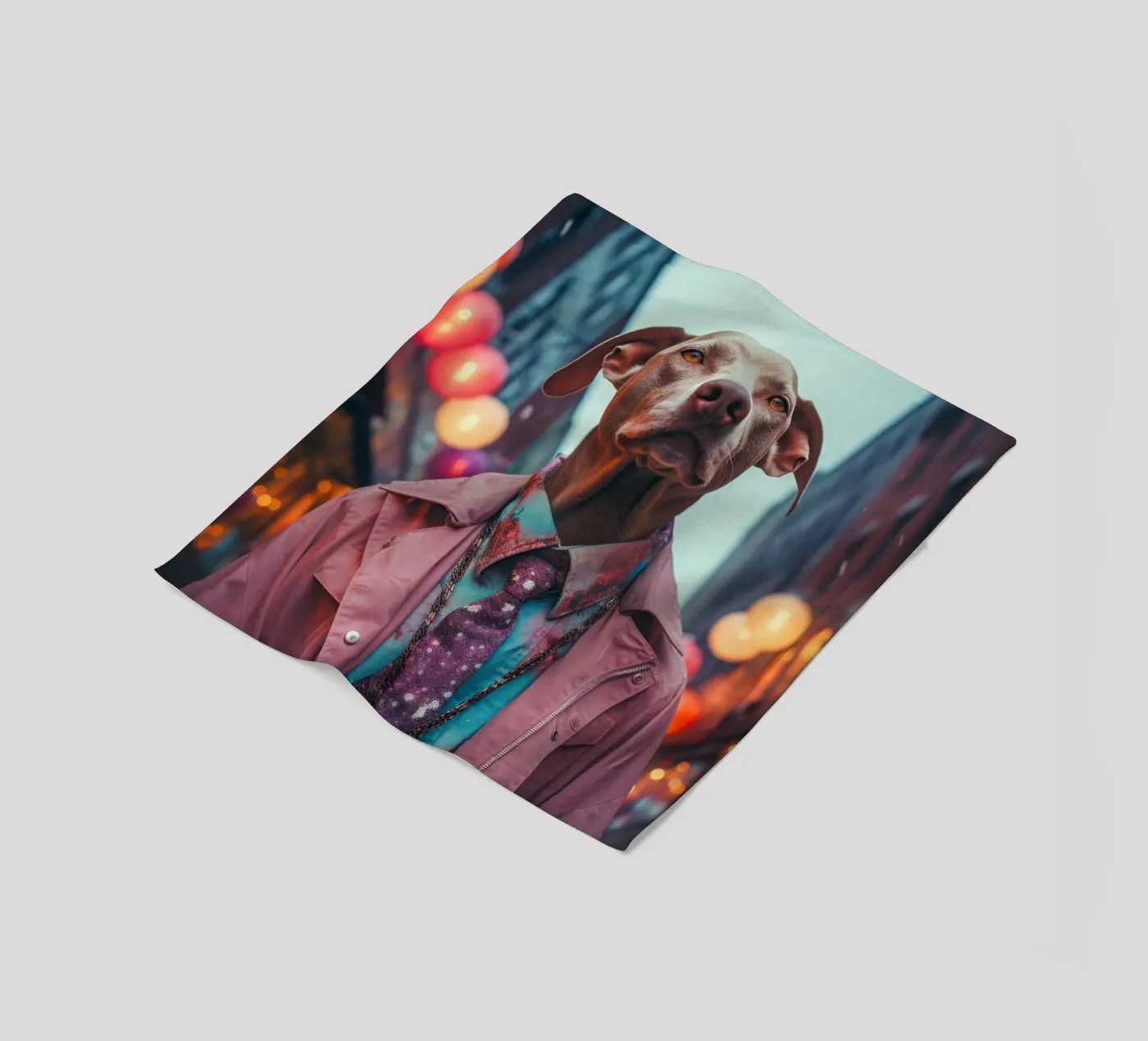 Duca coperta in pile da Affiches Chien Originales – Dogland