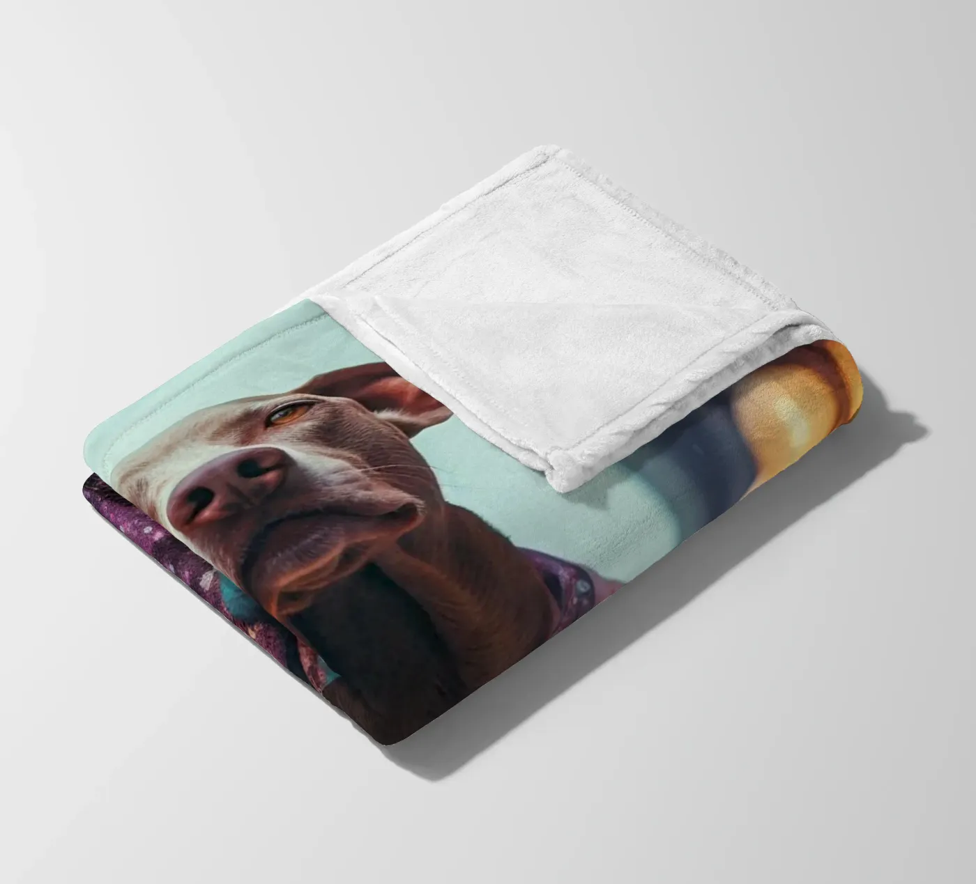 Duca coperta in pile da Affiches Chien Originales – Dogland