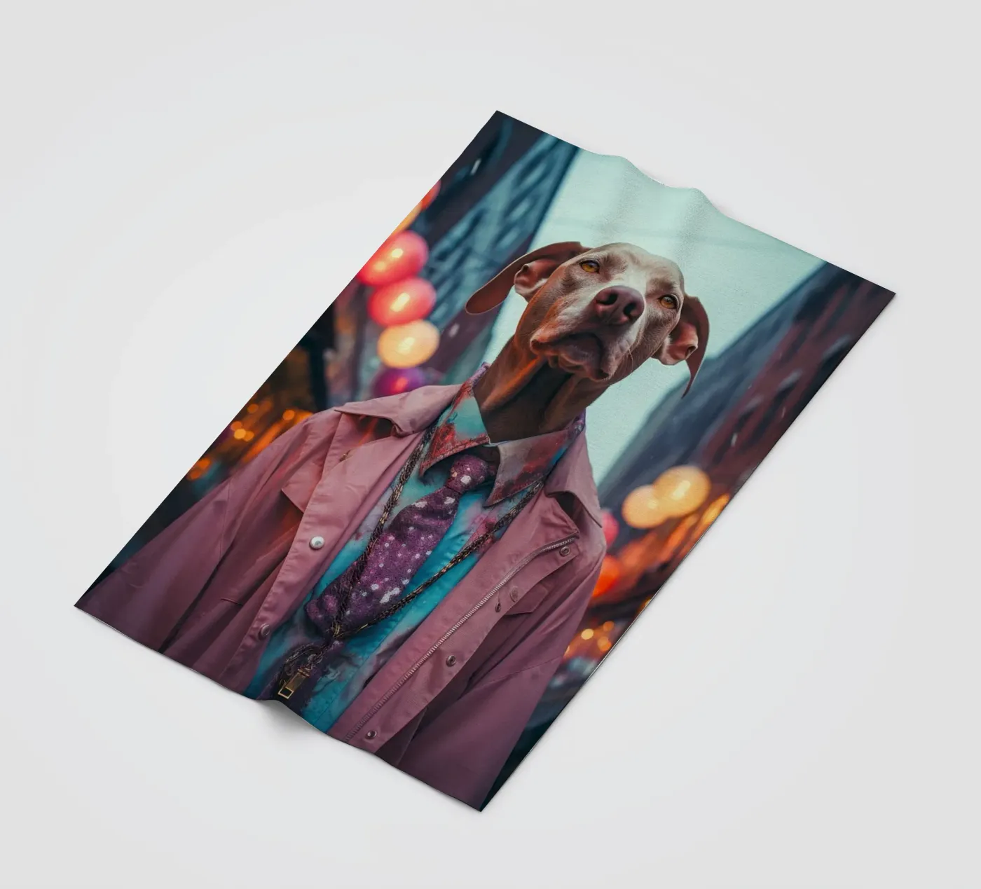 Duca coperta in pile da Affiches Chien Originales – Dogland