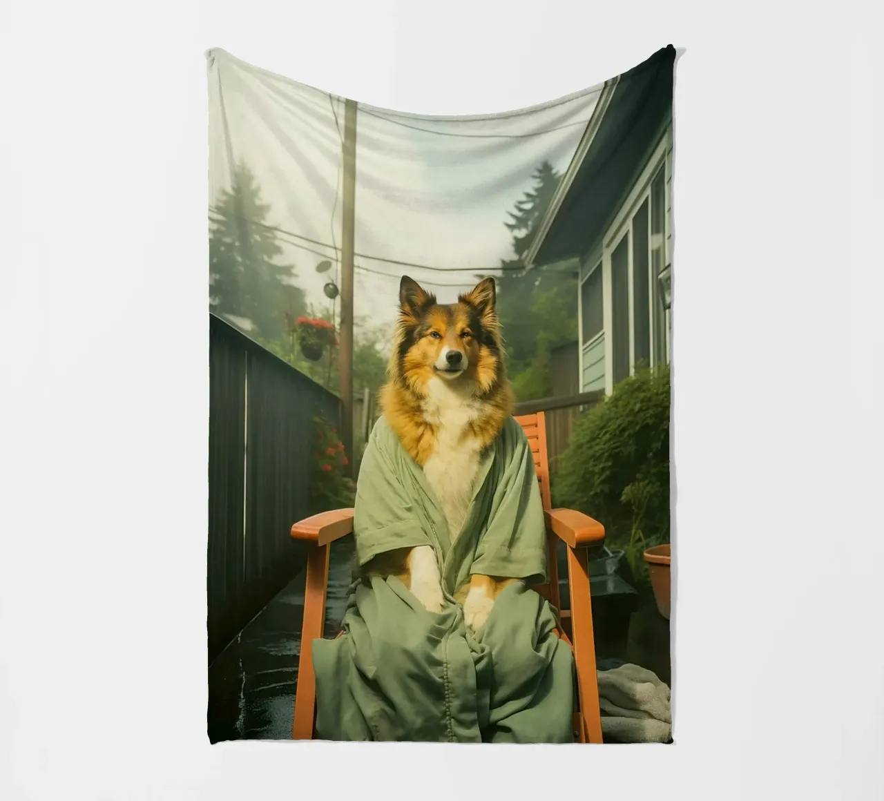 Milo fleecedeken van Affiches Chien Originales – Dogland