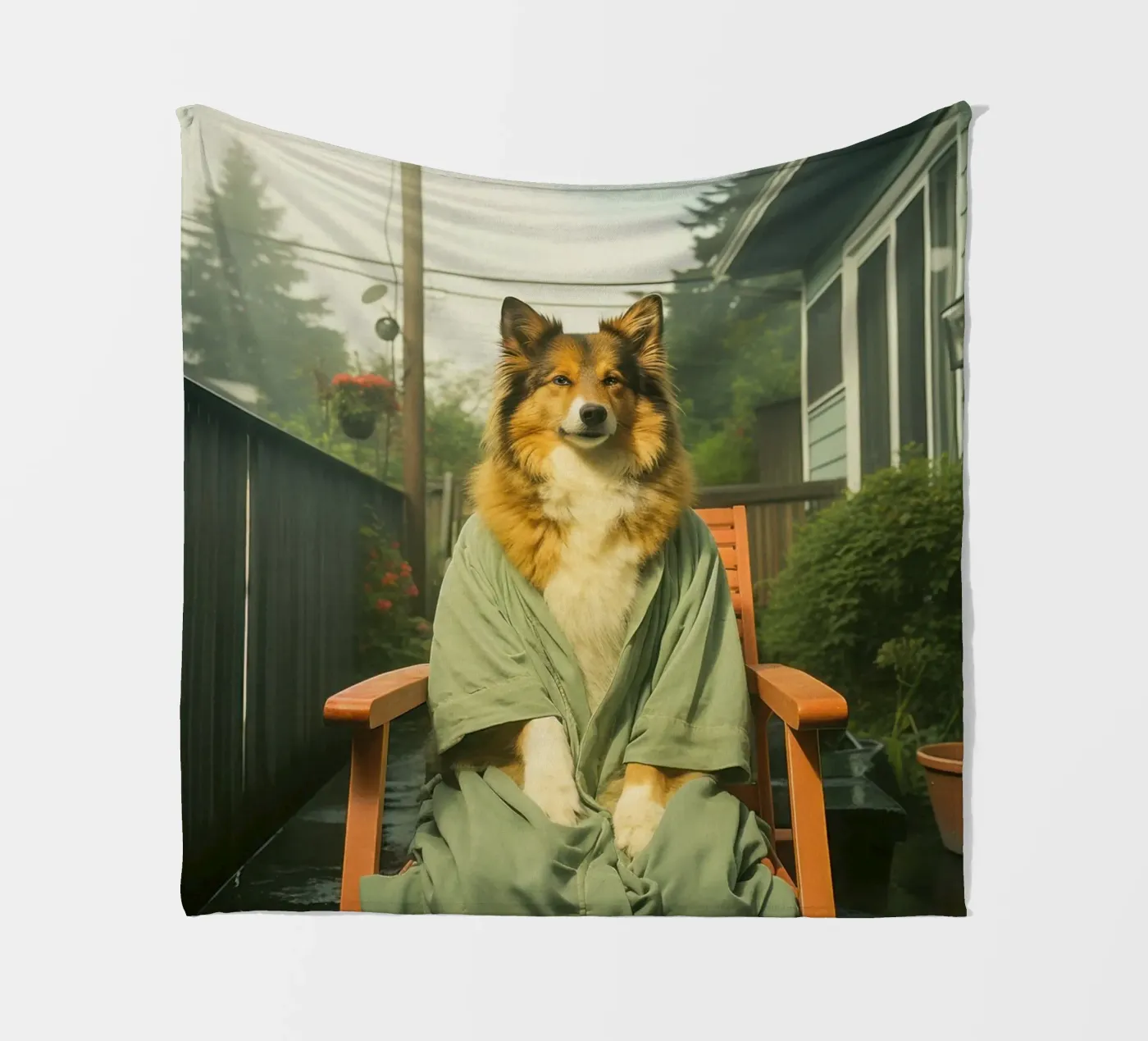 Milo plaid polaire de Affiches Chien Originales – Dogland