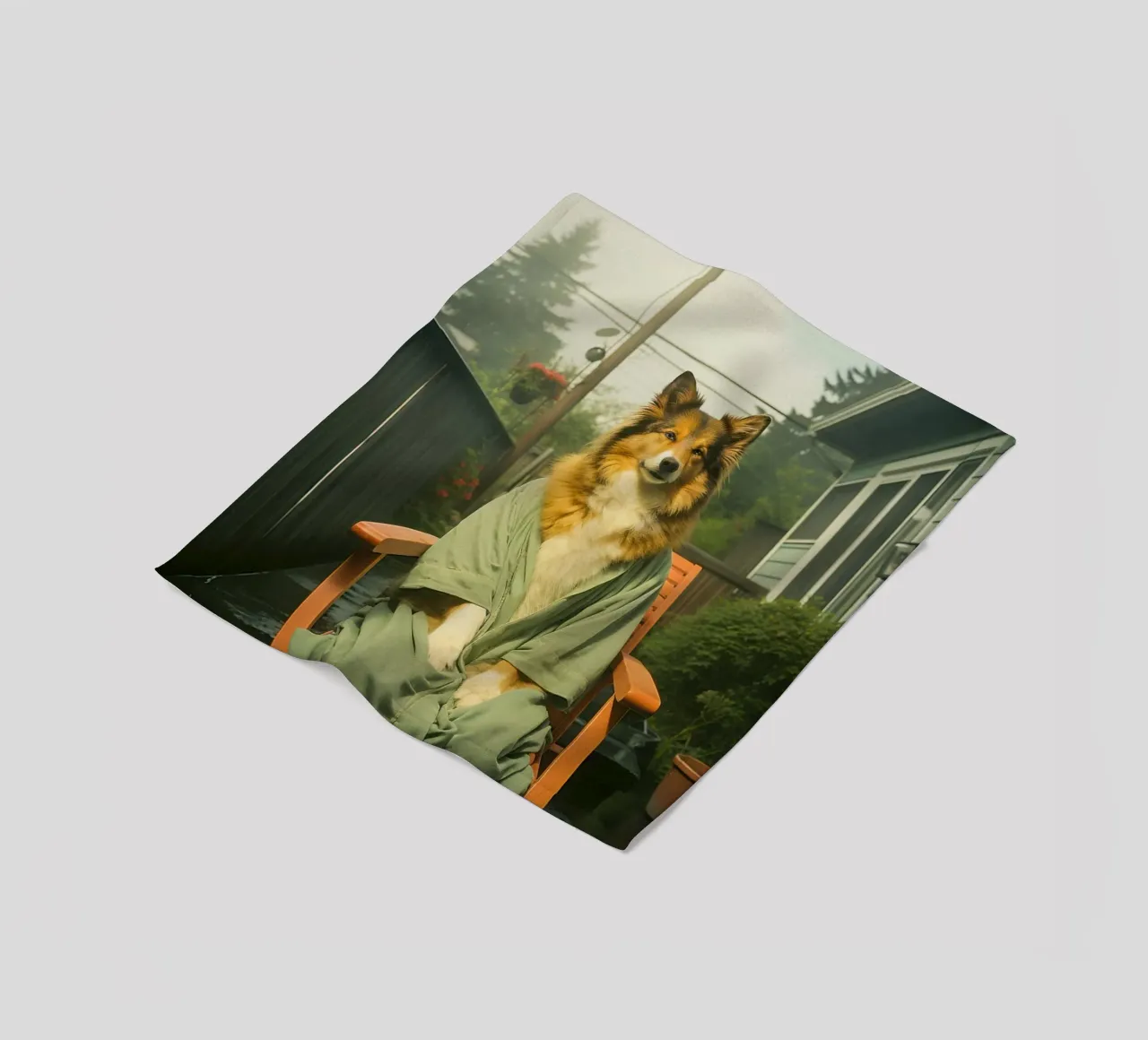 Milo fleecedeken van Affiches Chien Originales – Dogland