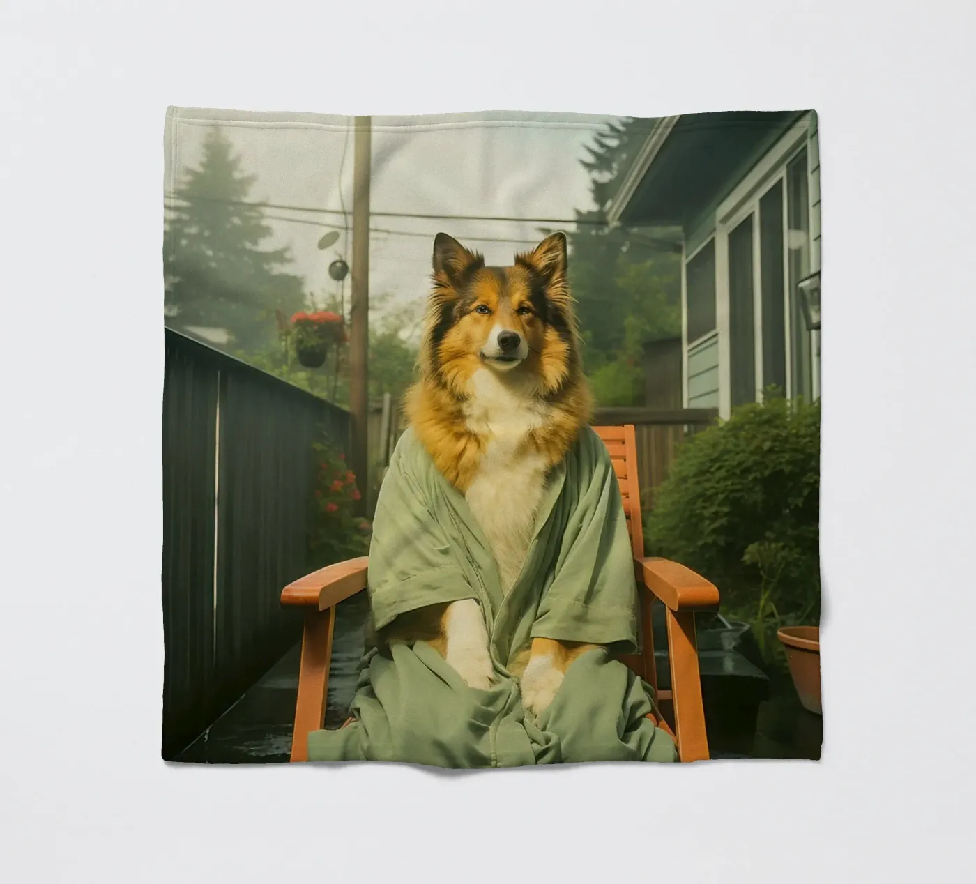 Milo Fleecedecke von Affiches Chien Originales – Dogland